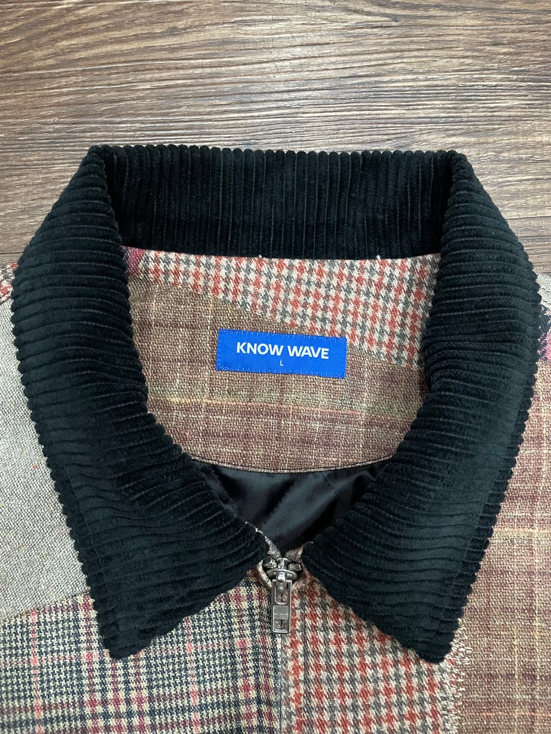 노우웨이브 패치워크 코튼 자켓 상품이미지6