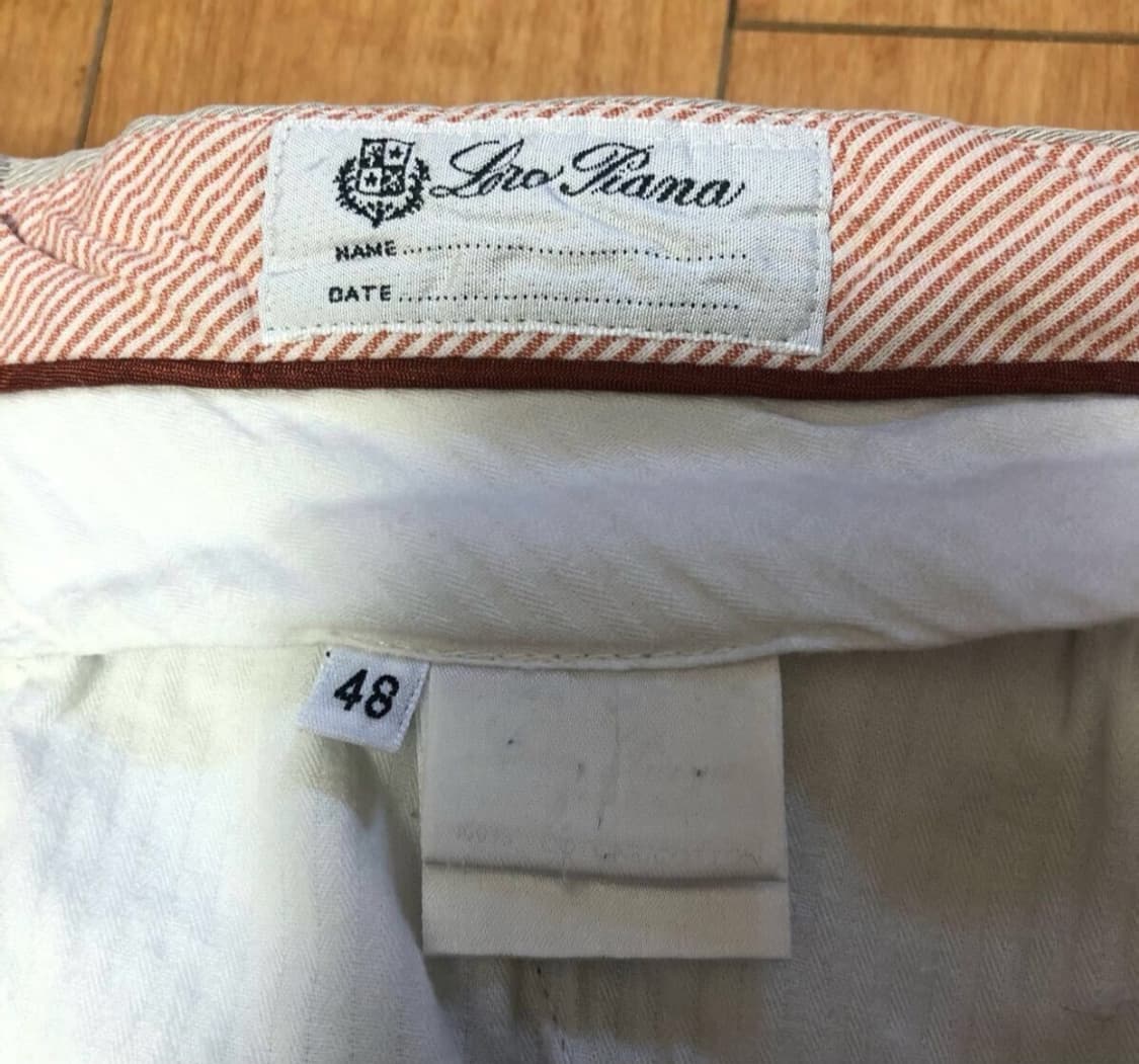 Loro Piana 남성 면바지 48사이즈 베이지 상품이미지3