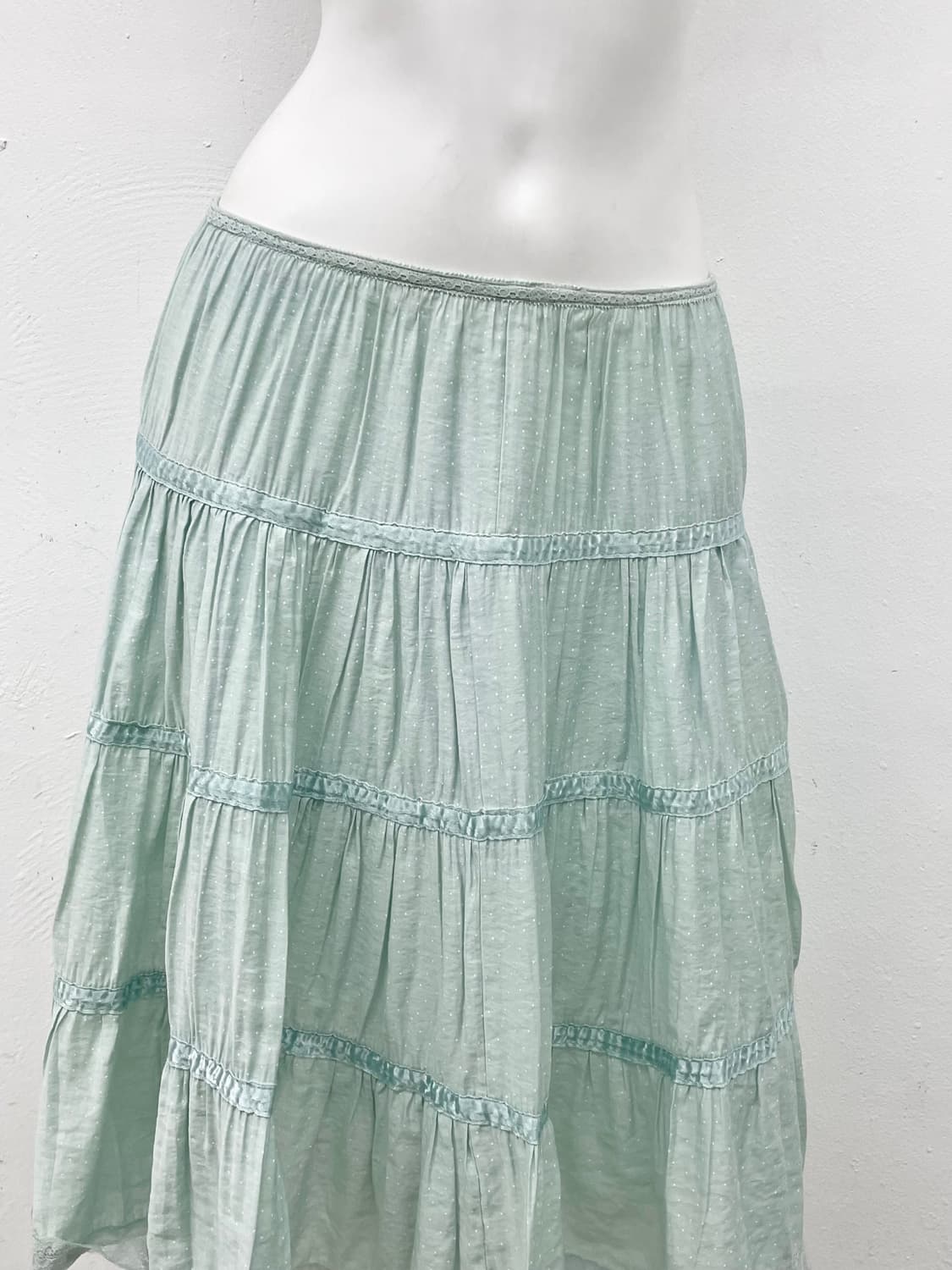 페어리 도트 레이스 캉캉 스커트 상품이미지3