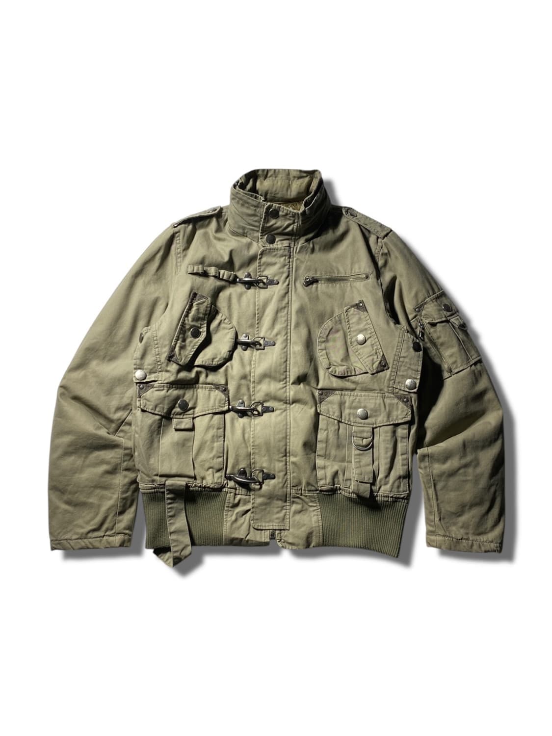 [L] Vintage A&E 빈티지 파이어맨 봄버 자켓 상품이미지1