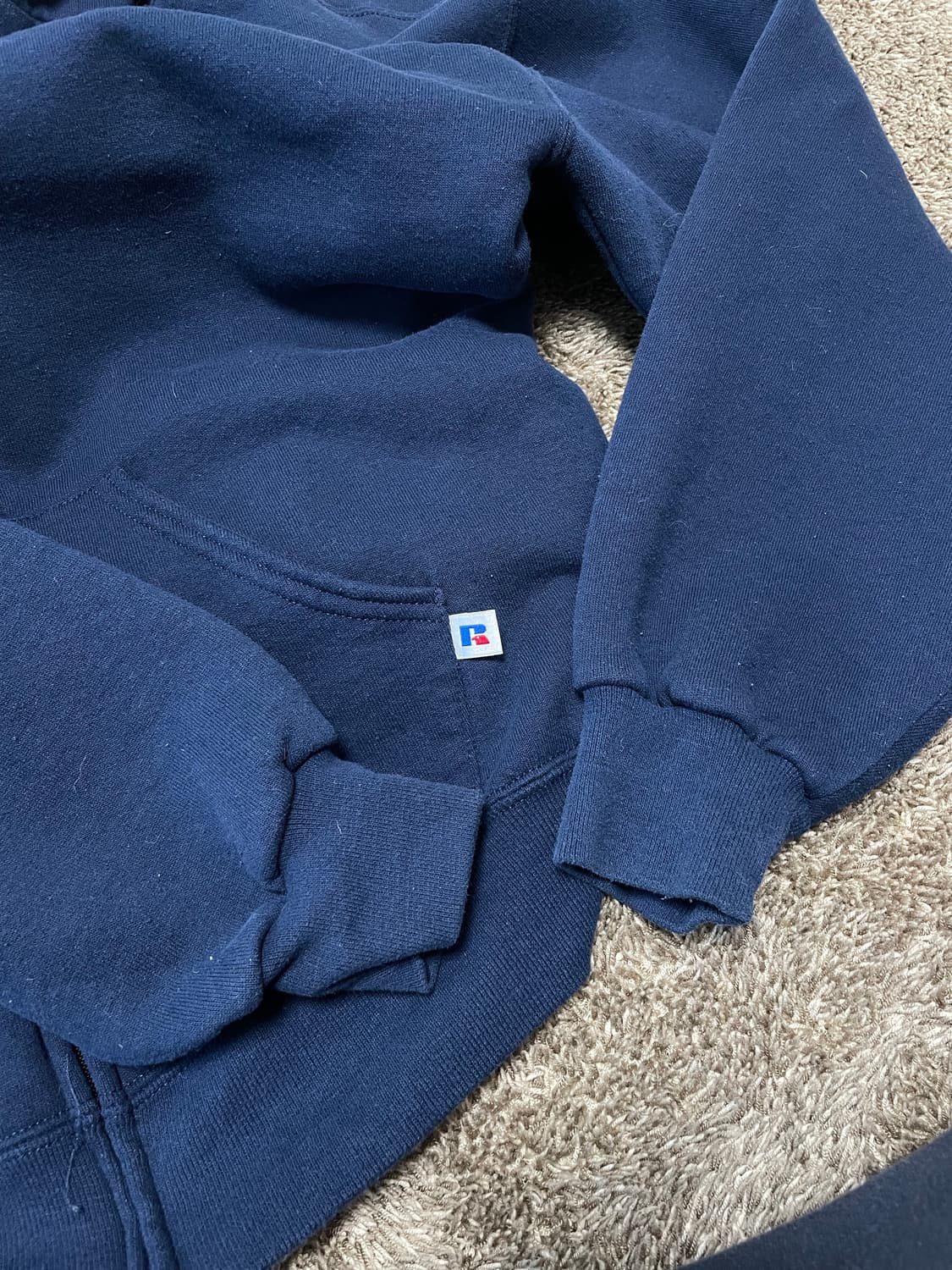 90s russell athletic hoodie zip 러셀 상품이미지5