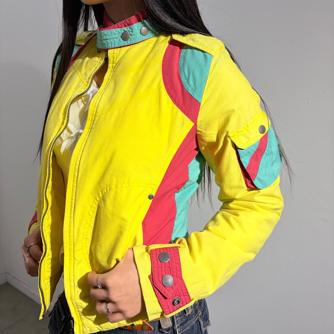 디젤 바이커 패딩 자켓 상품이미지2