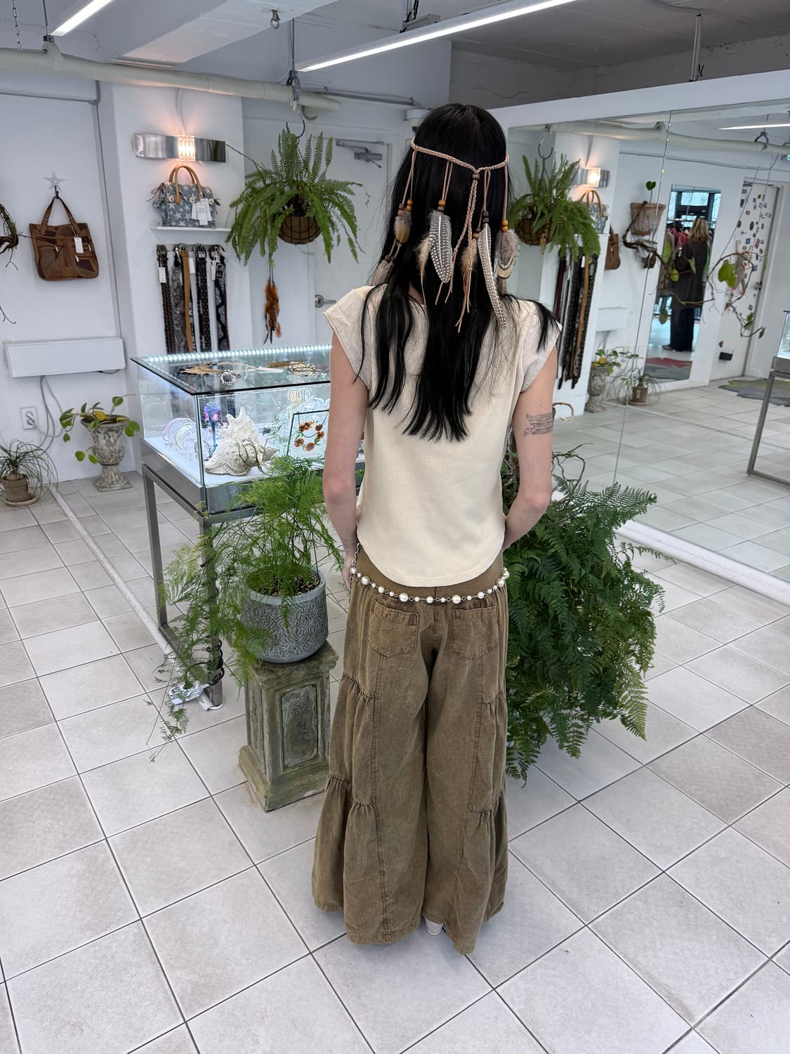 tie dye flare wide pants 상품이미지3