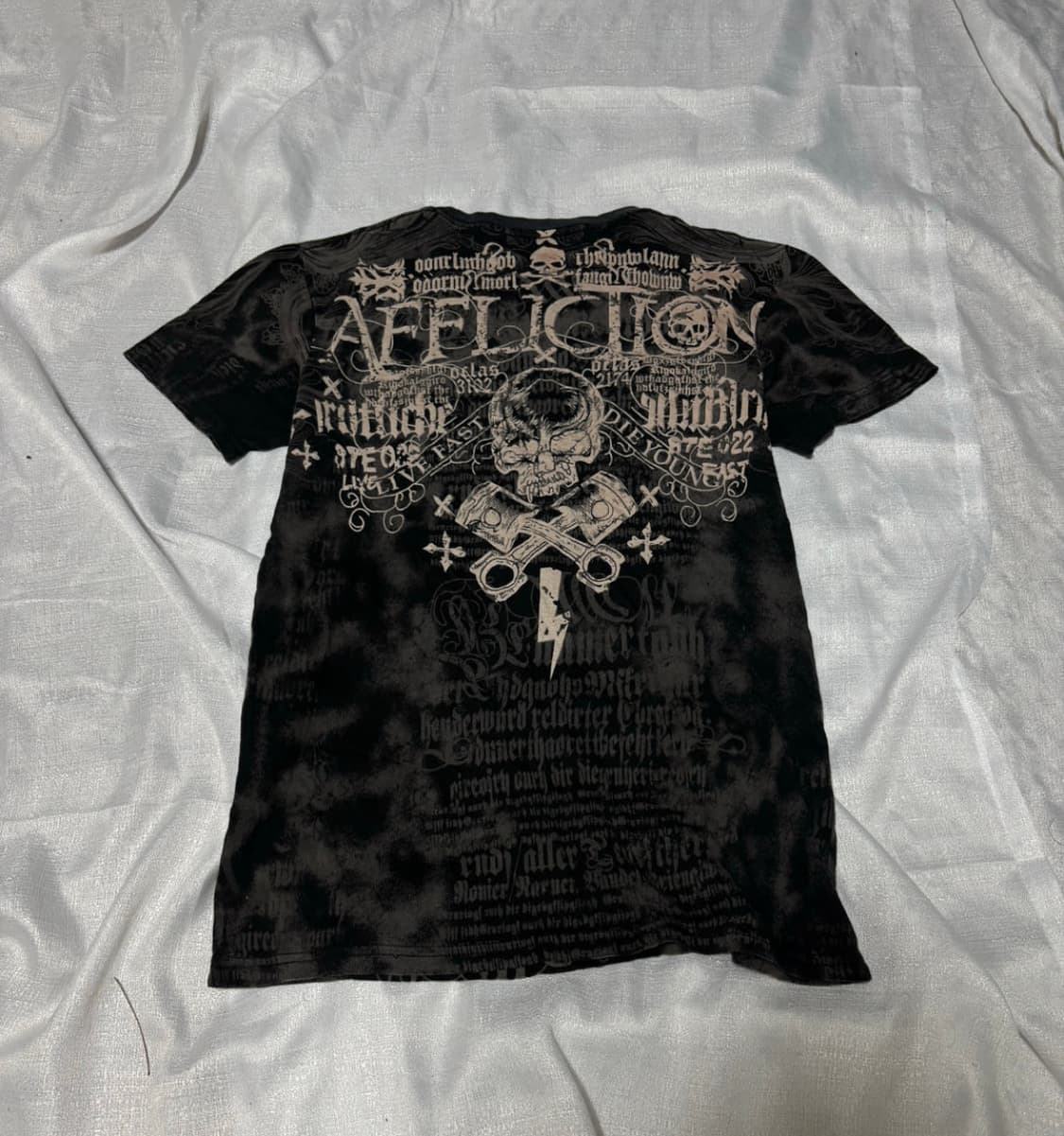 "Affliction " O0's Archive graphic SK8 T 상품이미지2