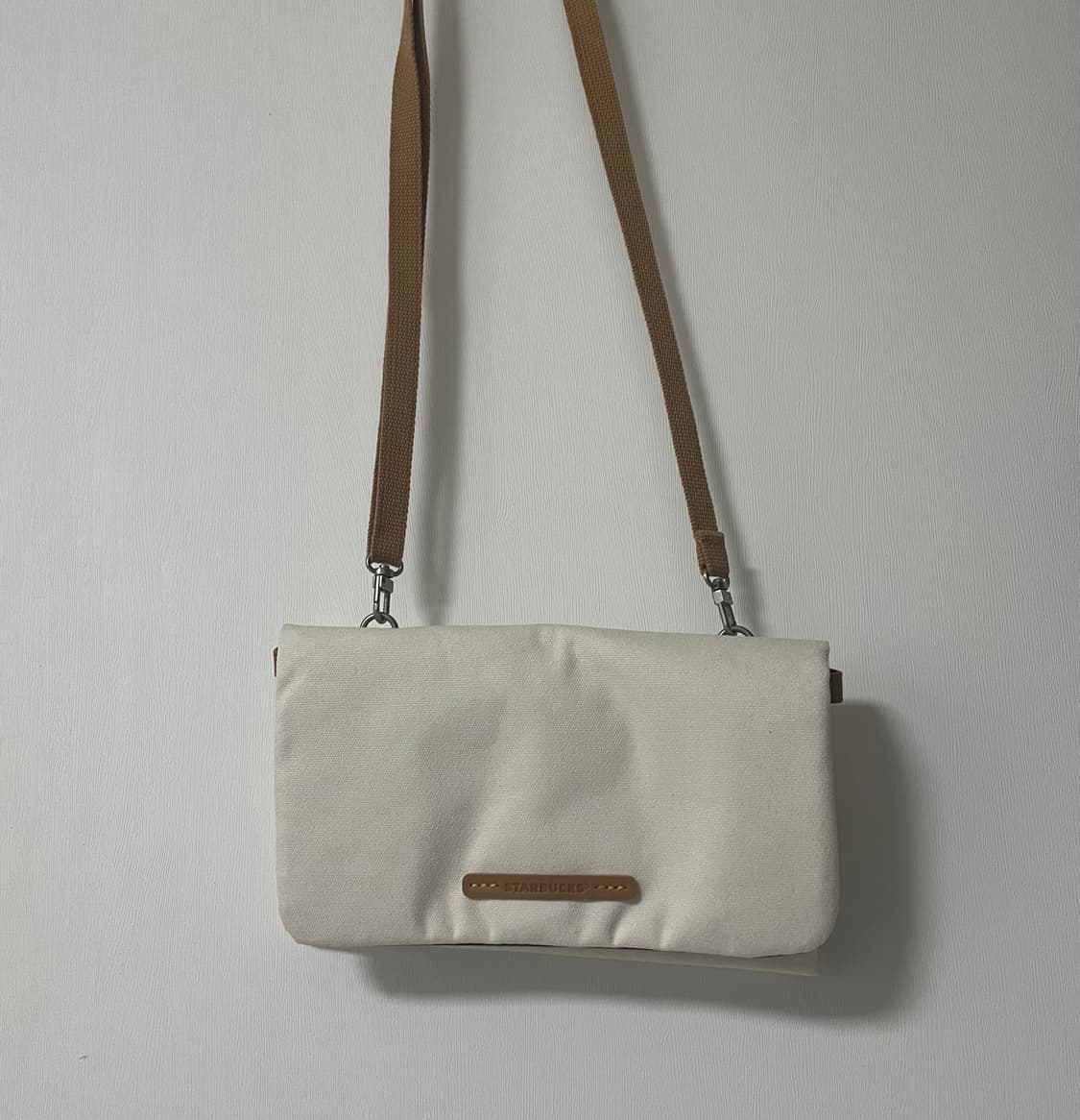 스타벅스 숄더백 크로스백 starbucks 아이보리 파우치 가방 상품이미지3