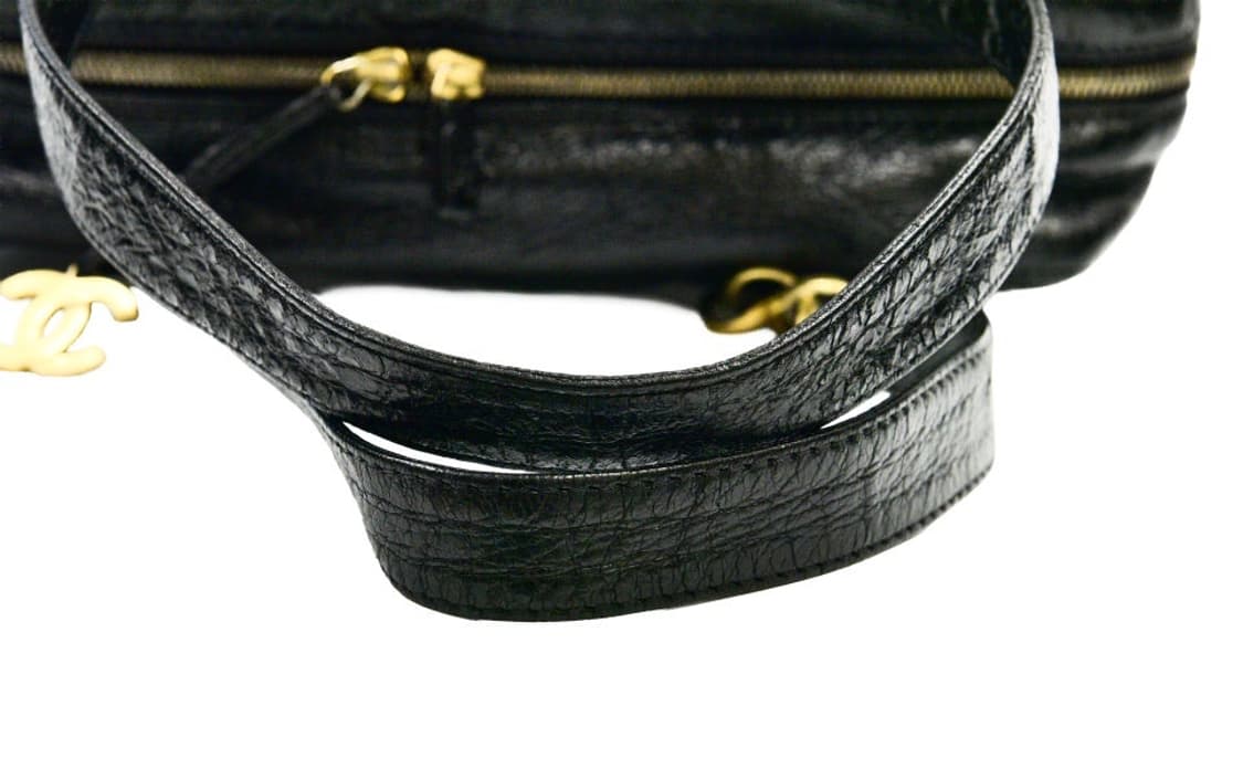 샤넬 레더 볼링백 (정품) 상품이미지7