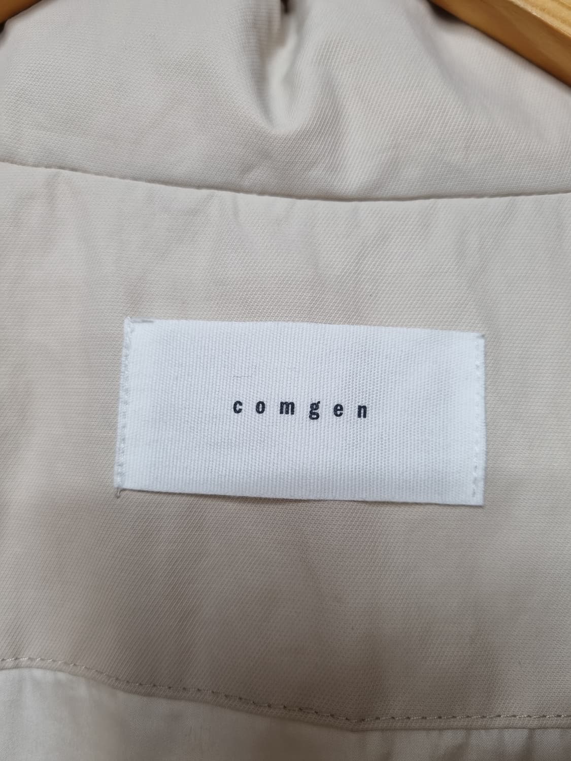 (택포) 컴젠 comgen 덕다운 패딩 (베이지) 상품이미지7