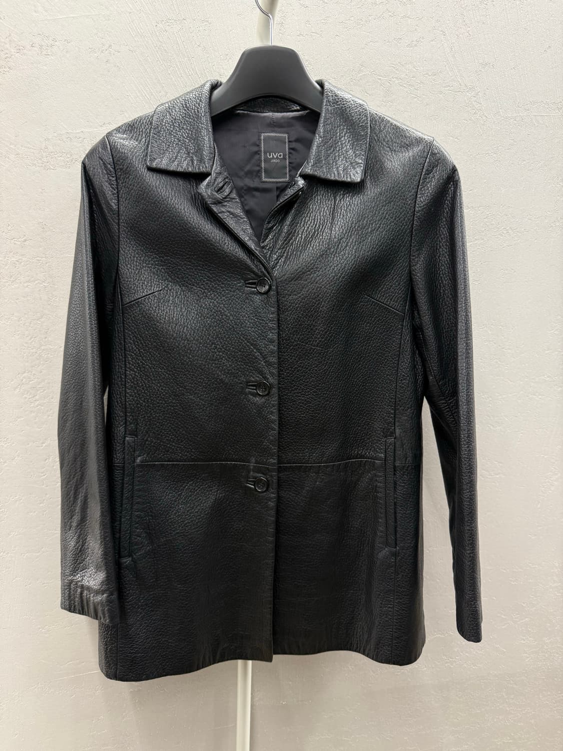 진도 고급 양가죽 반코트 66사이즈 상품이미지3