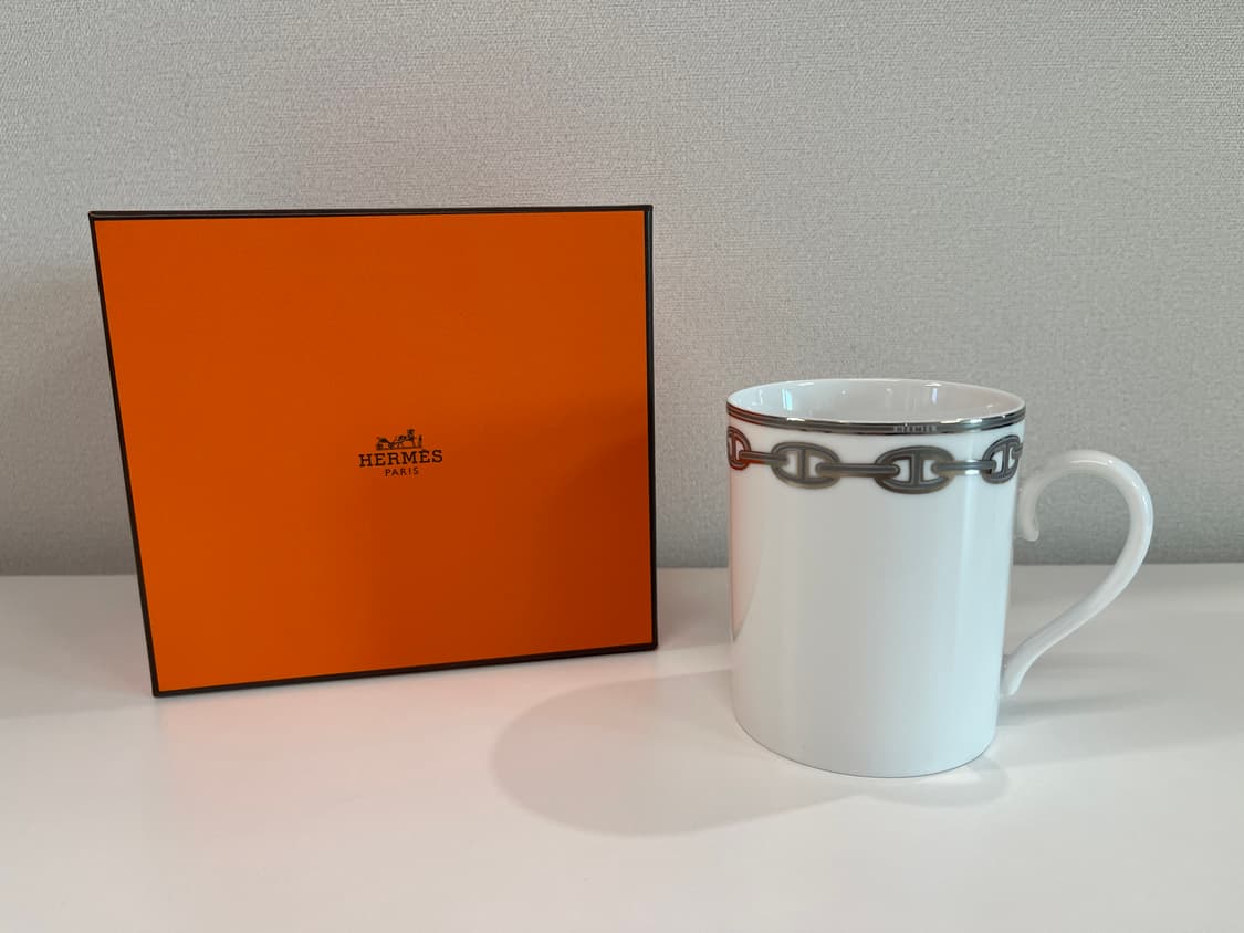 에르메스 샹달 플래티넘 머그컵 1P 세트 HERMES 상품이미지1