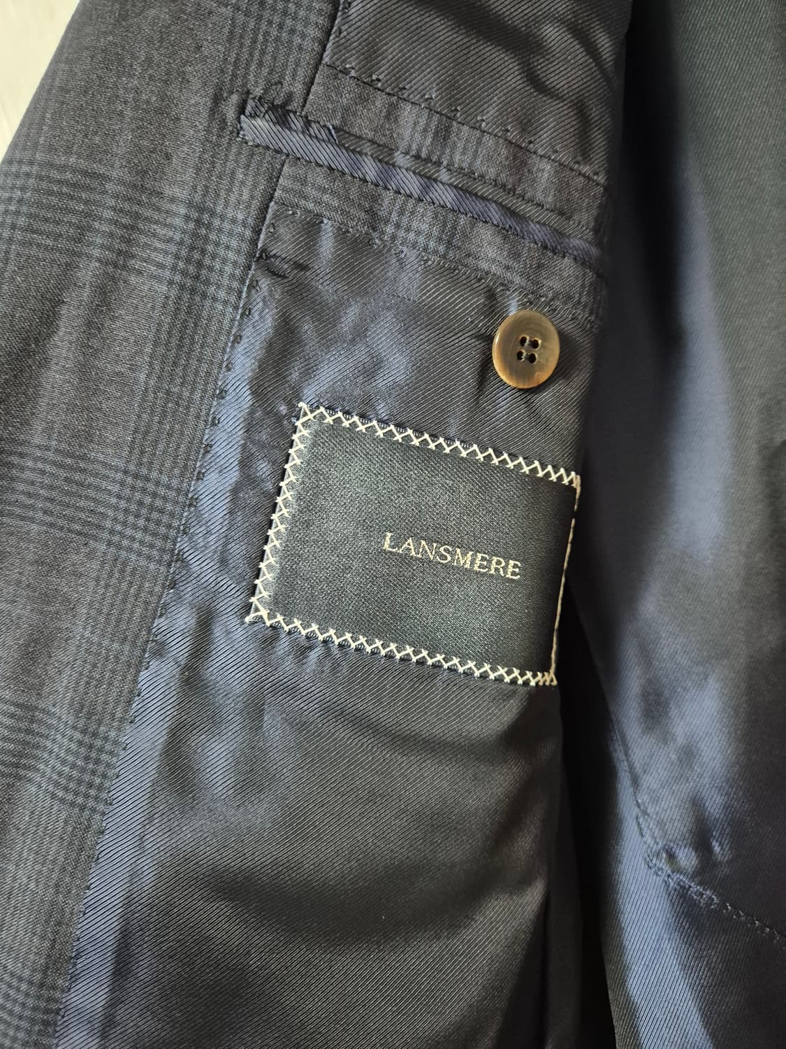 란스미어 블레이져 정장자켓 46R 삼성물산 남성 울자켓 상품이미지5