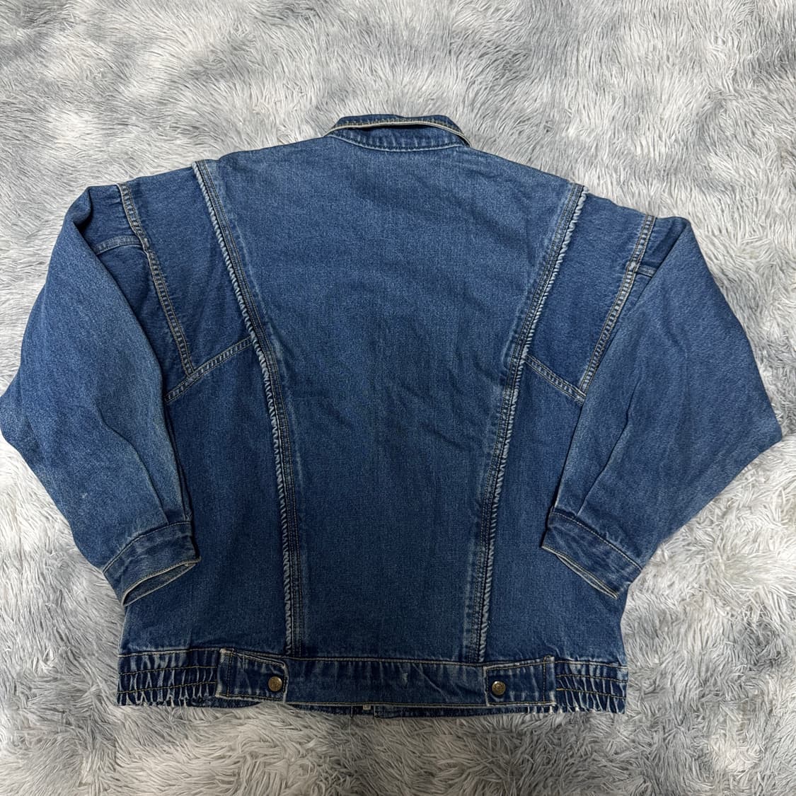 80s 유니로얄 서울올림픽 데님자켓 100사이즈 상품이미지4