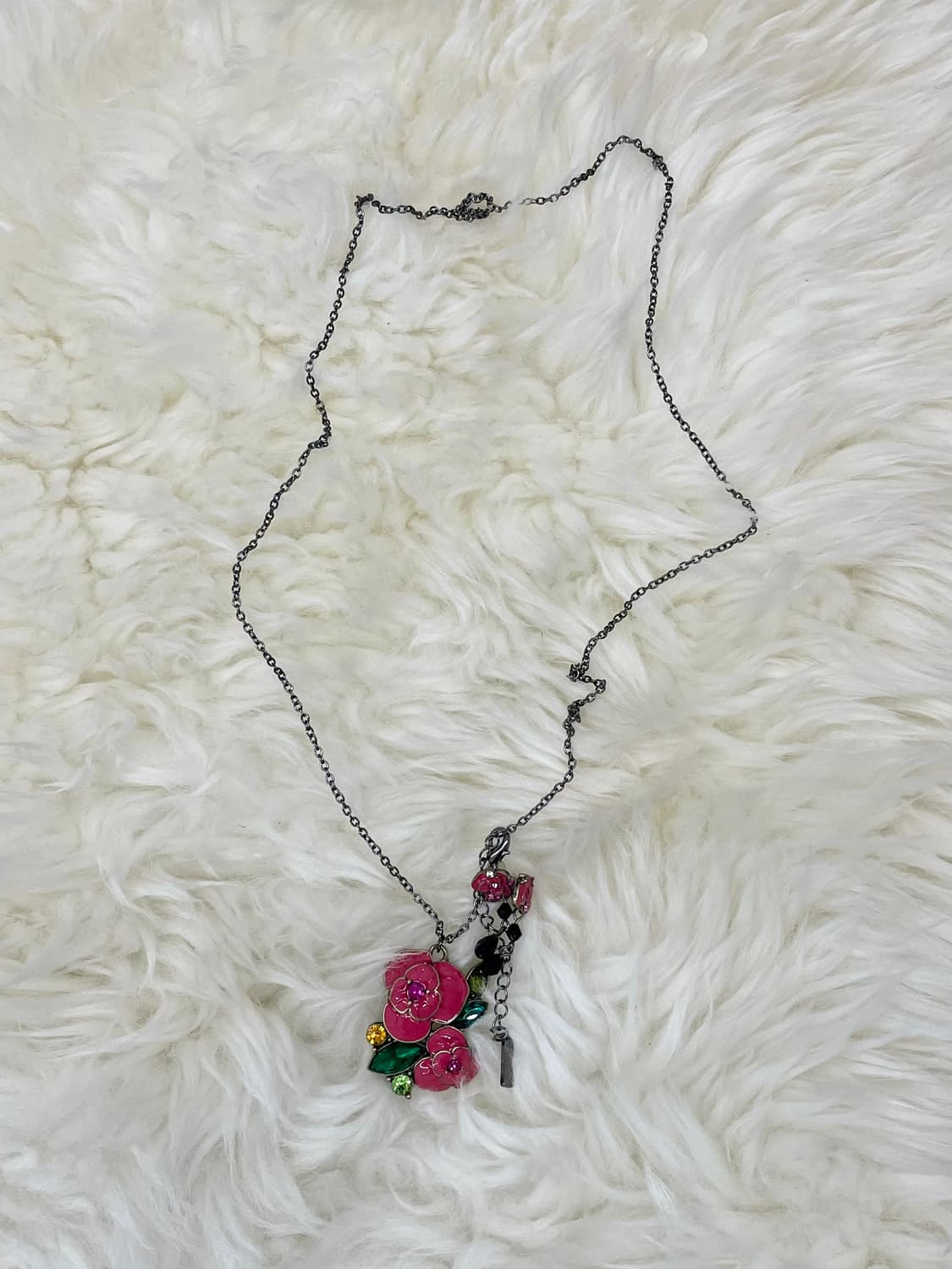 안나수이 플로럴 네크리스 이어링 세트 상품이미지4