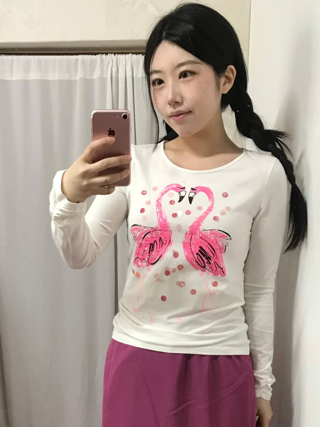 vintage Gap pattern long sleeve T 상품이미지4