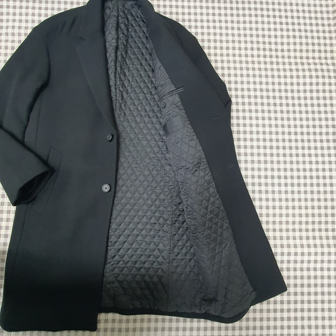 코모도스퀘어 누빔 코트 남자95 상품이미지6