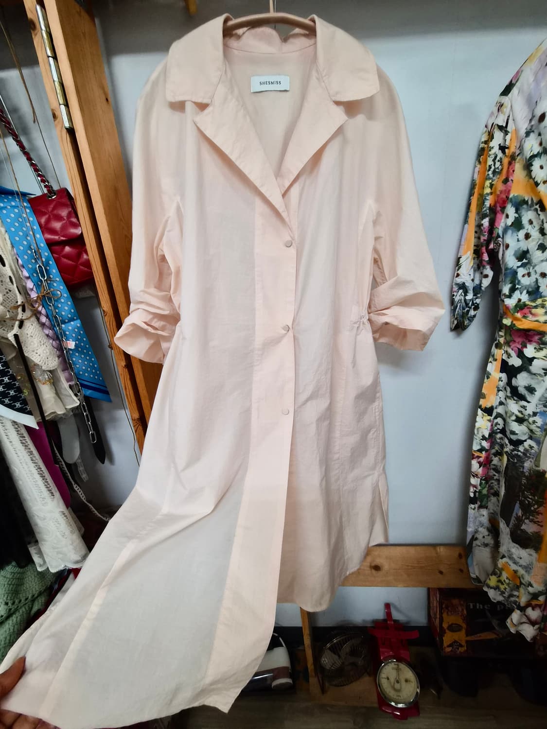 쉬즈미스 셔츠 바스락 바람막이 점퍼 상품이미지1