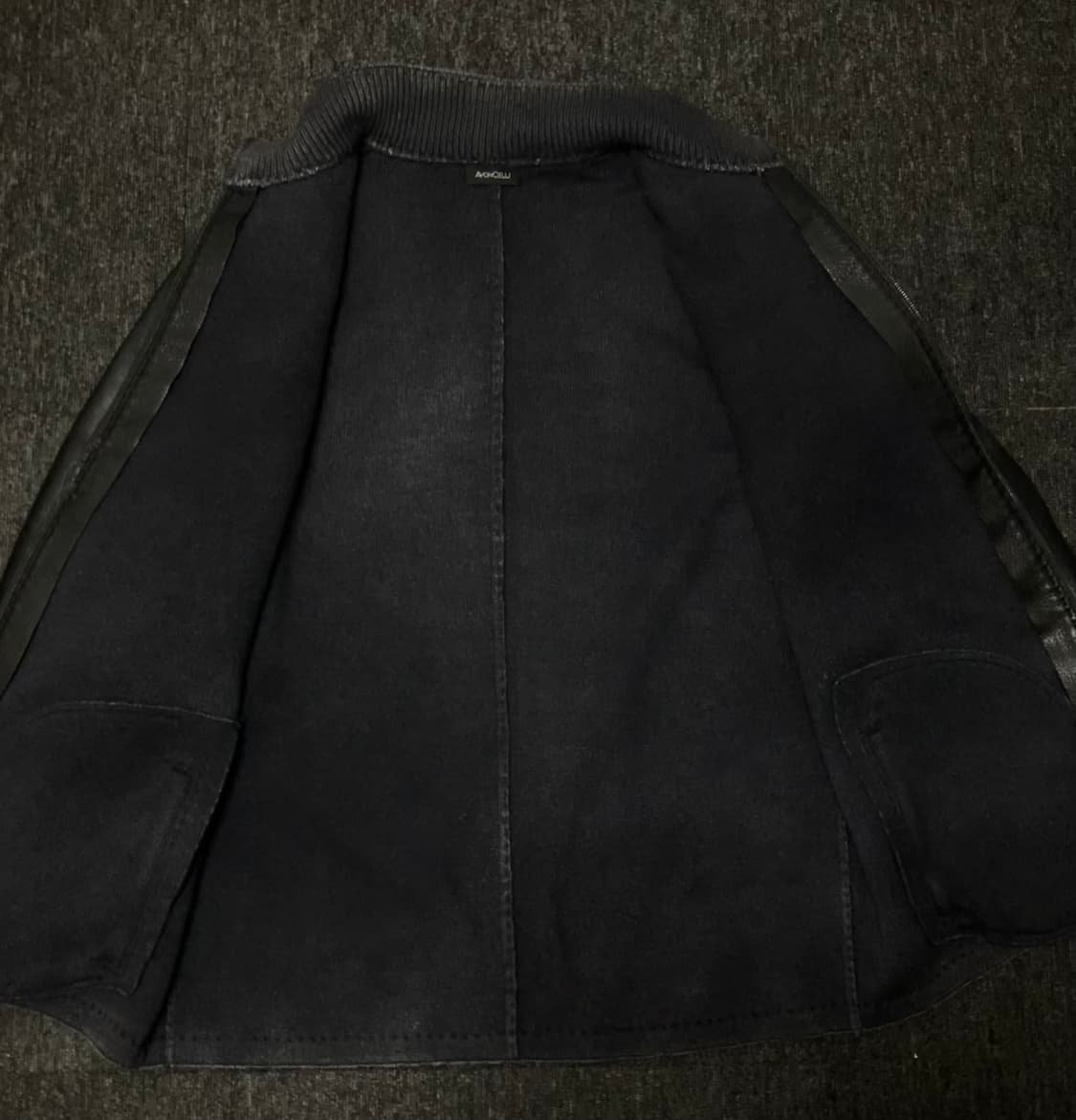 avoncelli leather jacket 상품이미지3