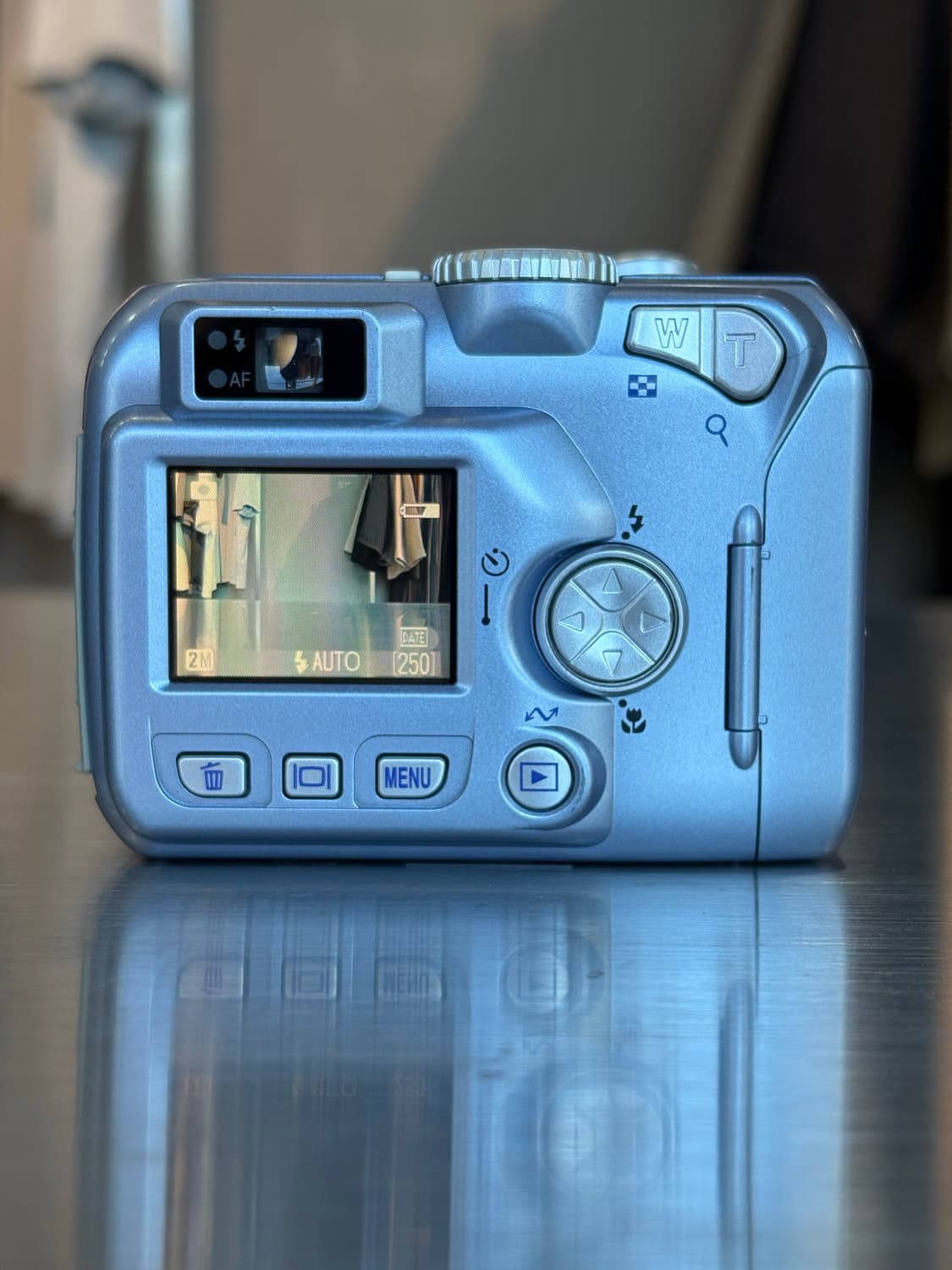 날짜표시)니콘 쿨픽스 2100 블루 빈티지디카 상품이미지3