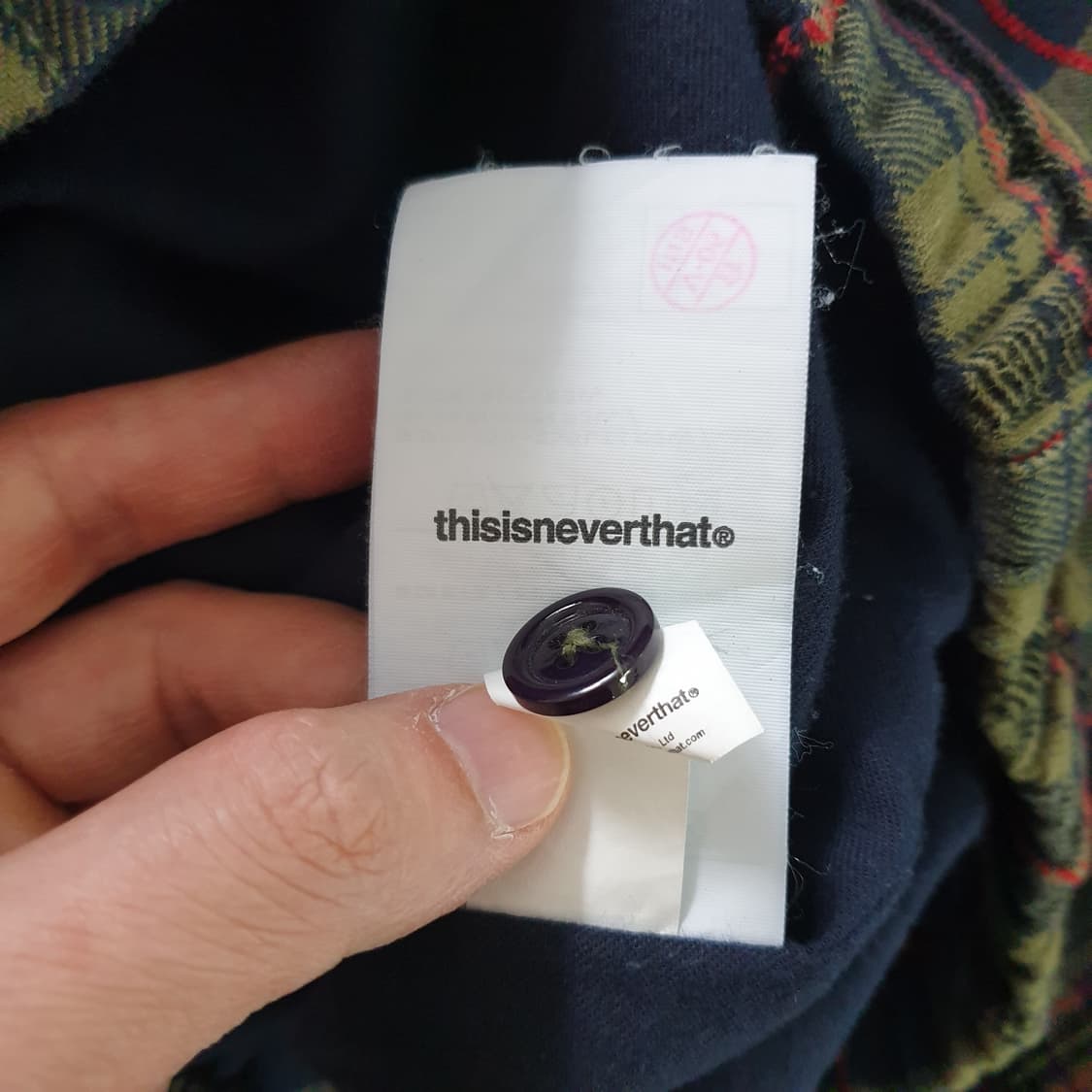 [무료배송] thisisneverthat 체크 패턴 자켓 상품이미지6