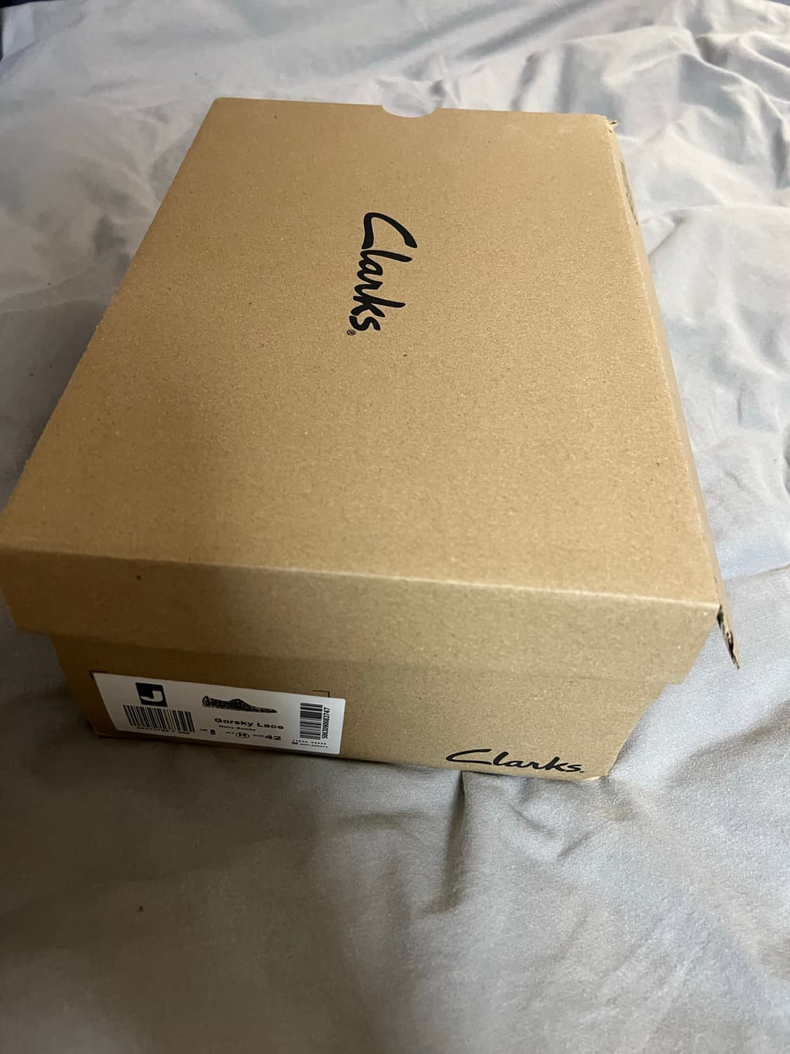 클락스 스니커즈 샌드그레이 260 새제품 상품이미지2