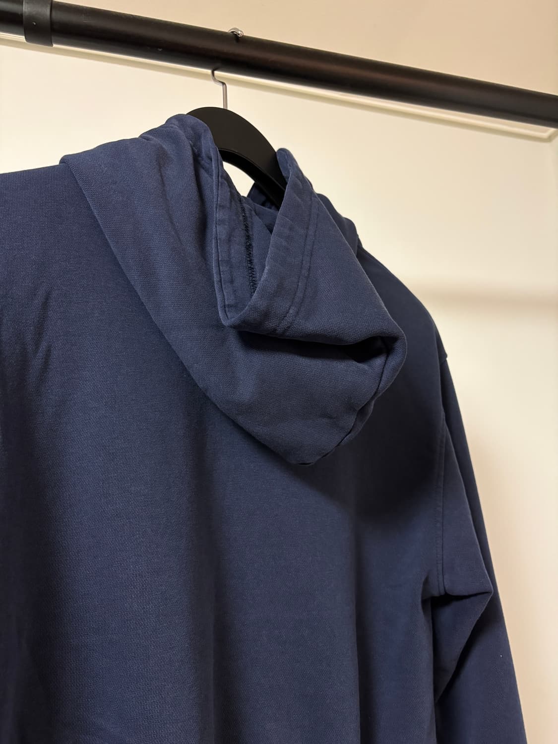 Gu 워시드 쇼트 후드티 네이비 상품이미지3