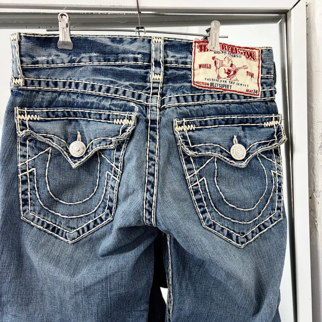 트루릴리전 월드투어 데님 팬츠 상품이미지6