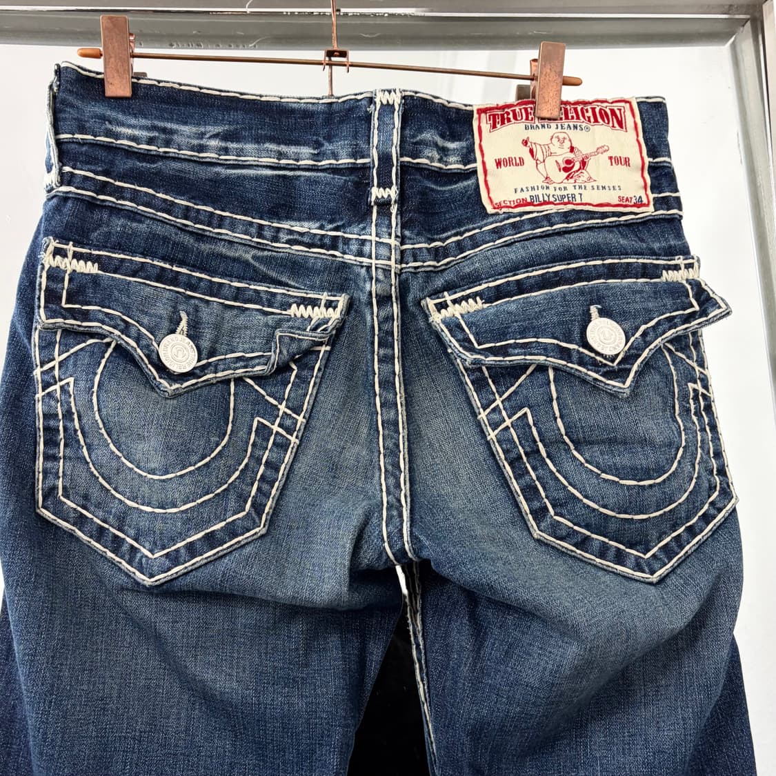 트루릴리전 부츠컷 데님 팬츠 상품이미지6