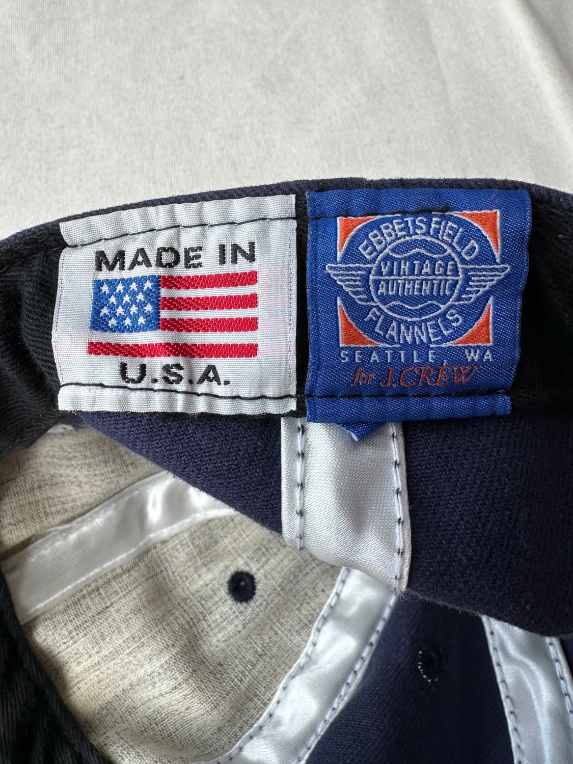 이벳필드 x 제이크루 USA 볼캡 made in USA 상품이미지5