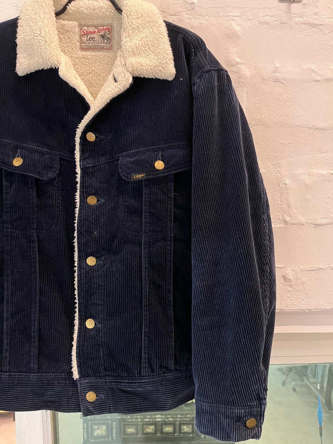 Lee for United Arrows 스톰라이더 코듀로이 쉐르파자켓 M 상품이미지4