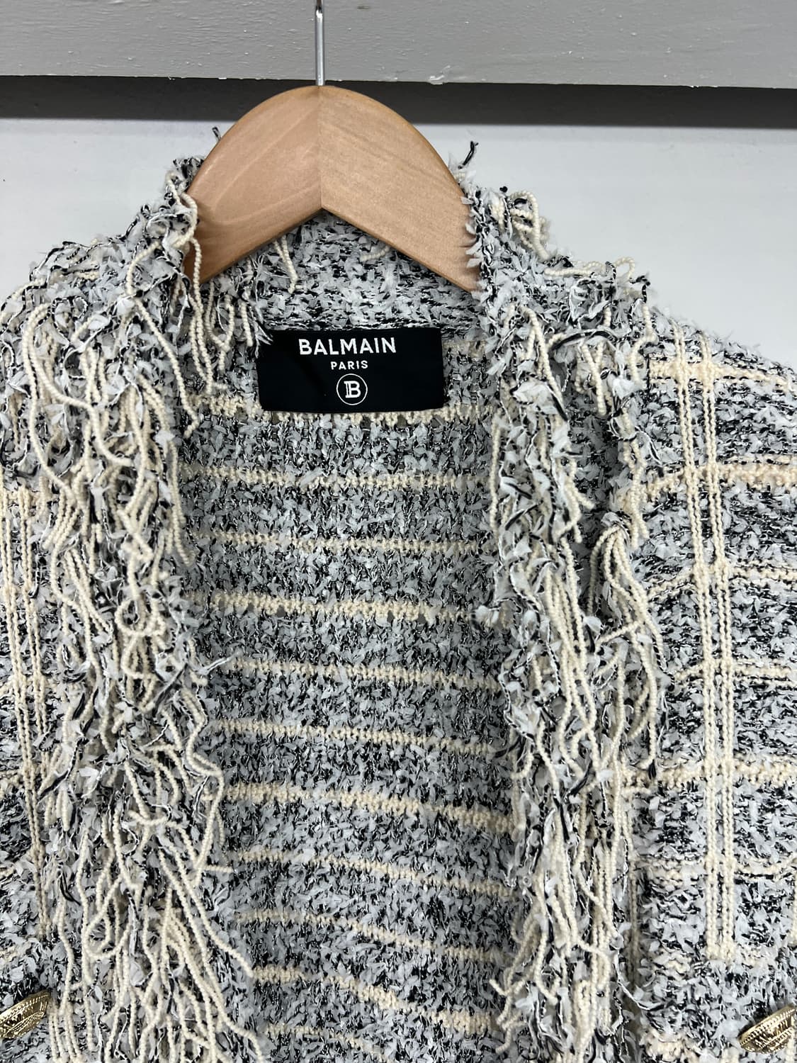 2019 발망 트위드 자켓  상품이미지3