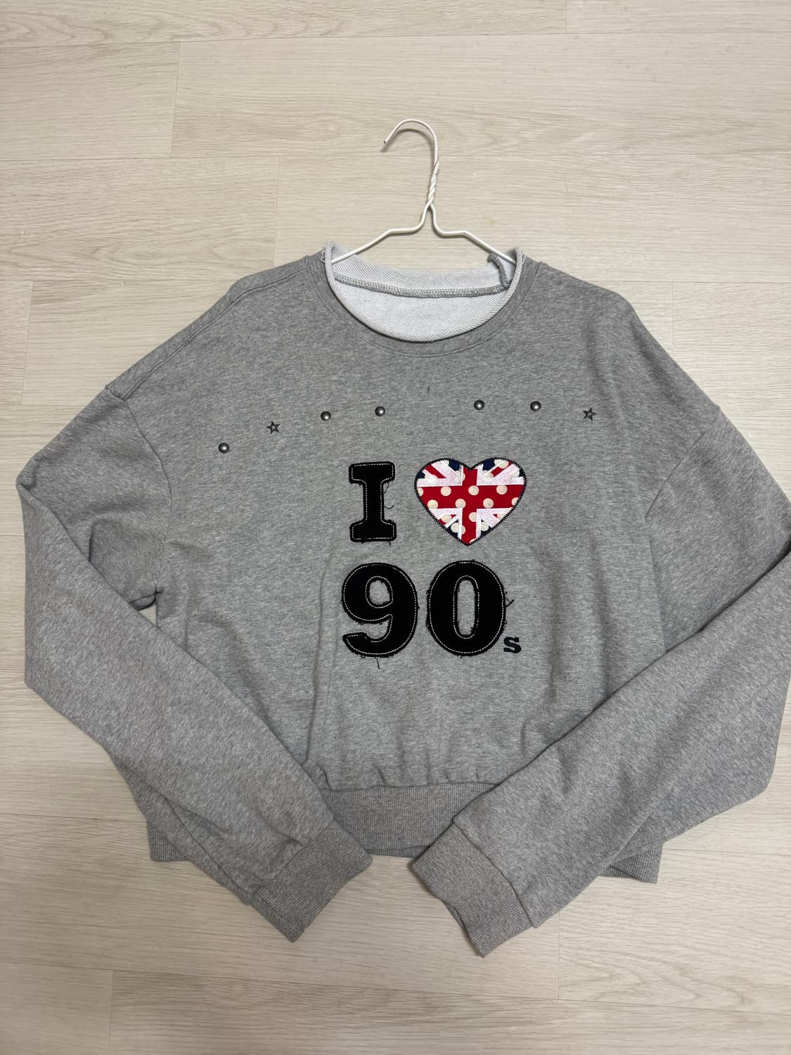 런던파퓸스아카이브 I LOVE 90S 닷 스웻셔츠 상품이미지8