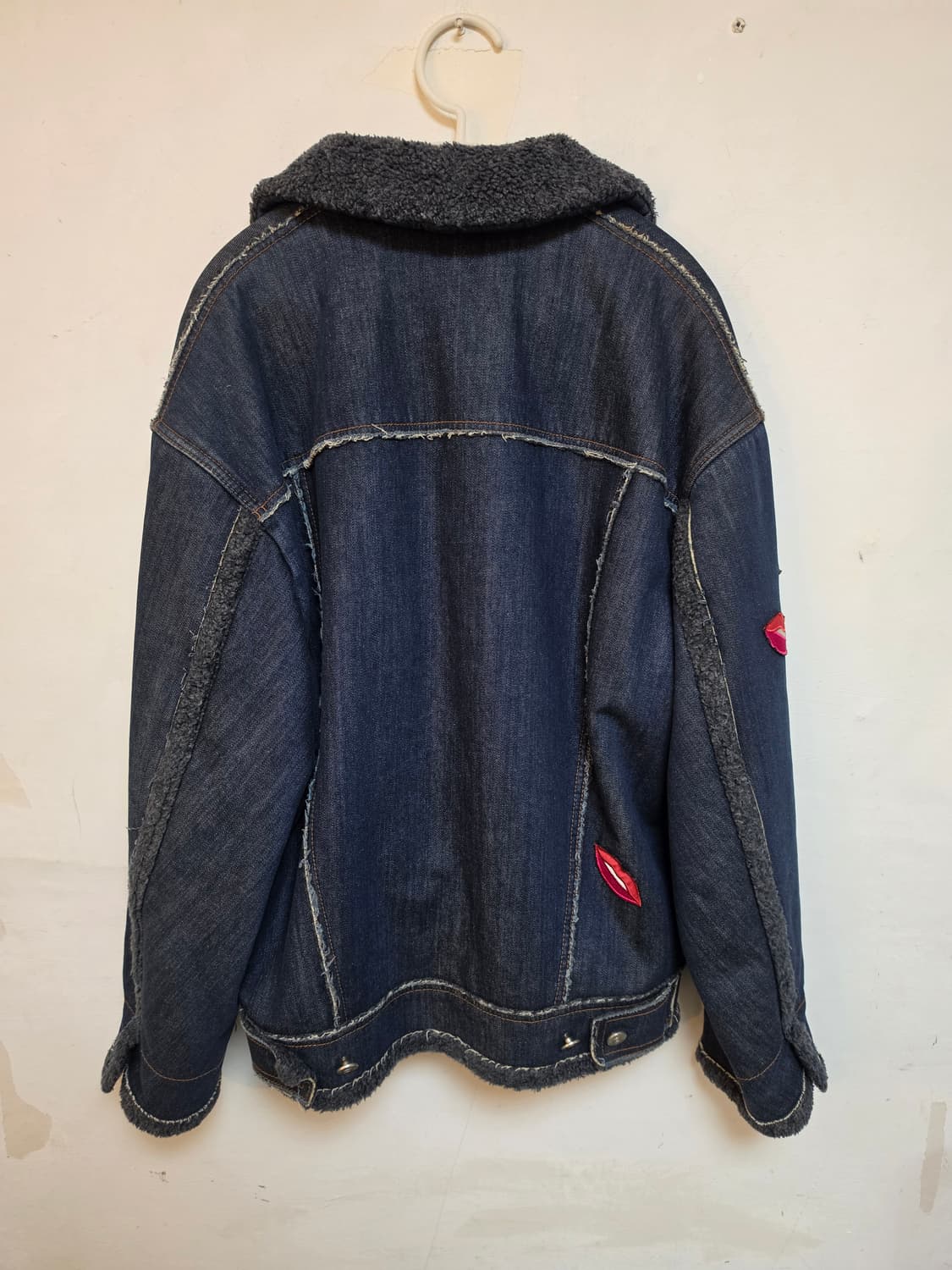 Lucky Chouette 양털 데님 자켓 FREE 상품이미지2