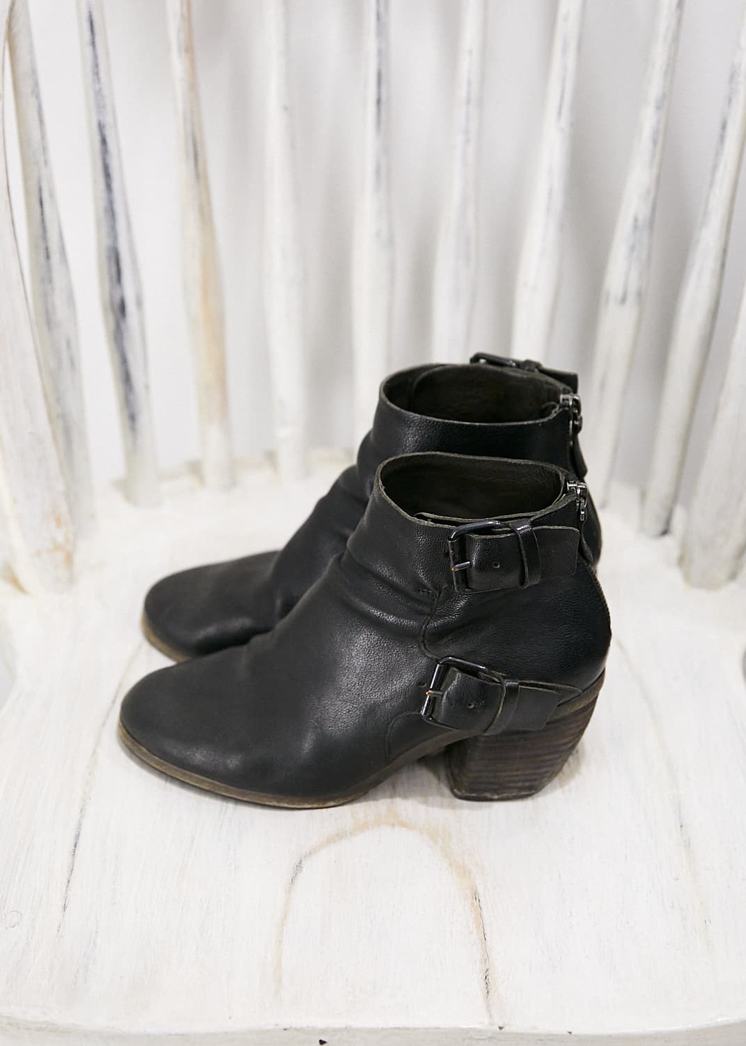 Strap Ankle Boots 상품이미지1