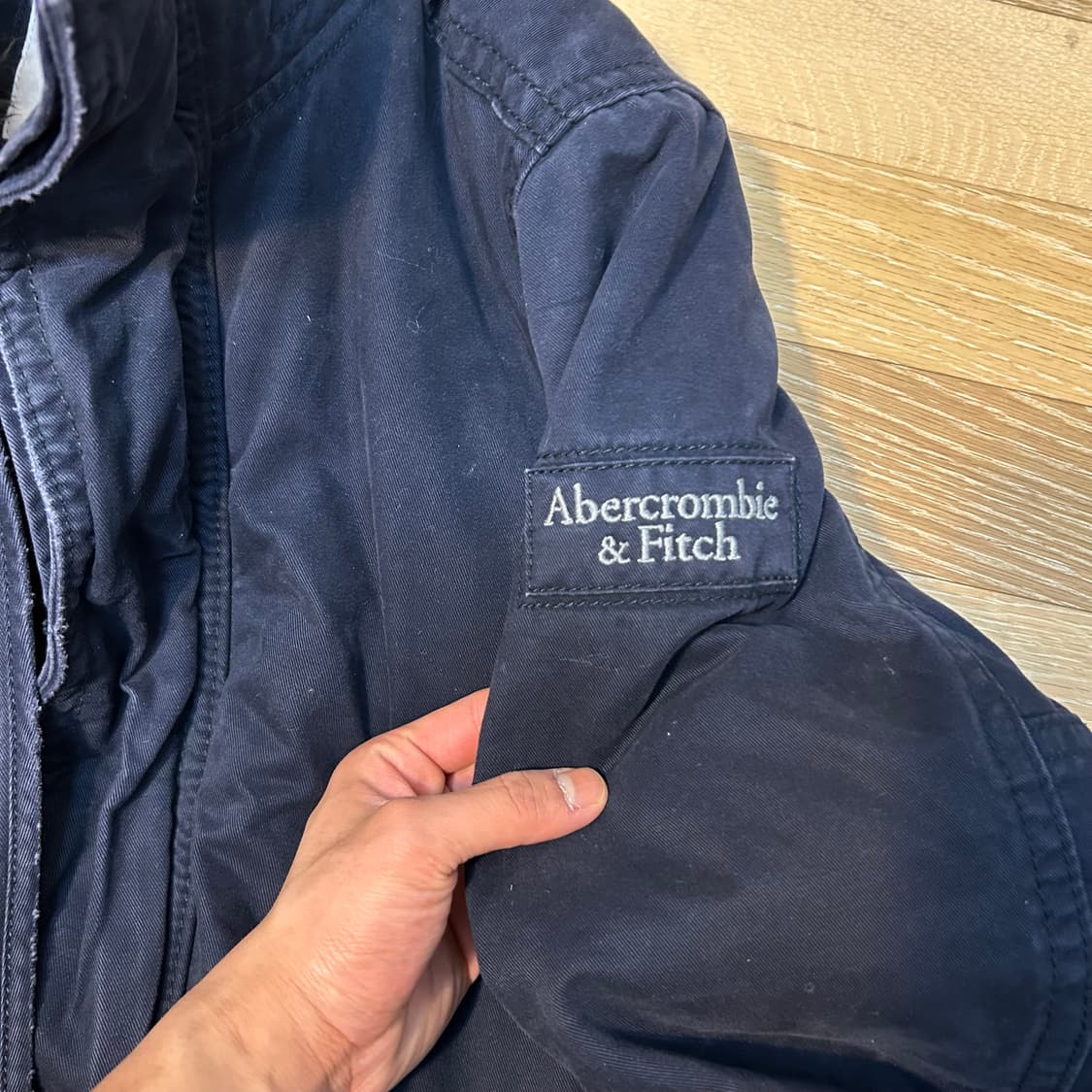 [아베크롬비] Abercrombie & Fitch 퍼 안감 왁스드무드 밀 상품이미지4