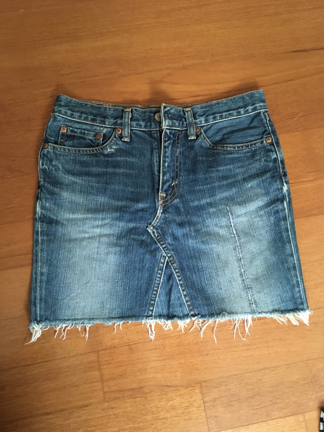리바이스 데님 스커트 29인치 상품이미지3