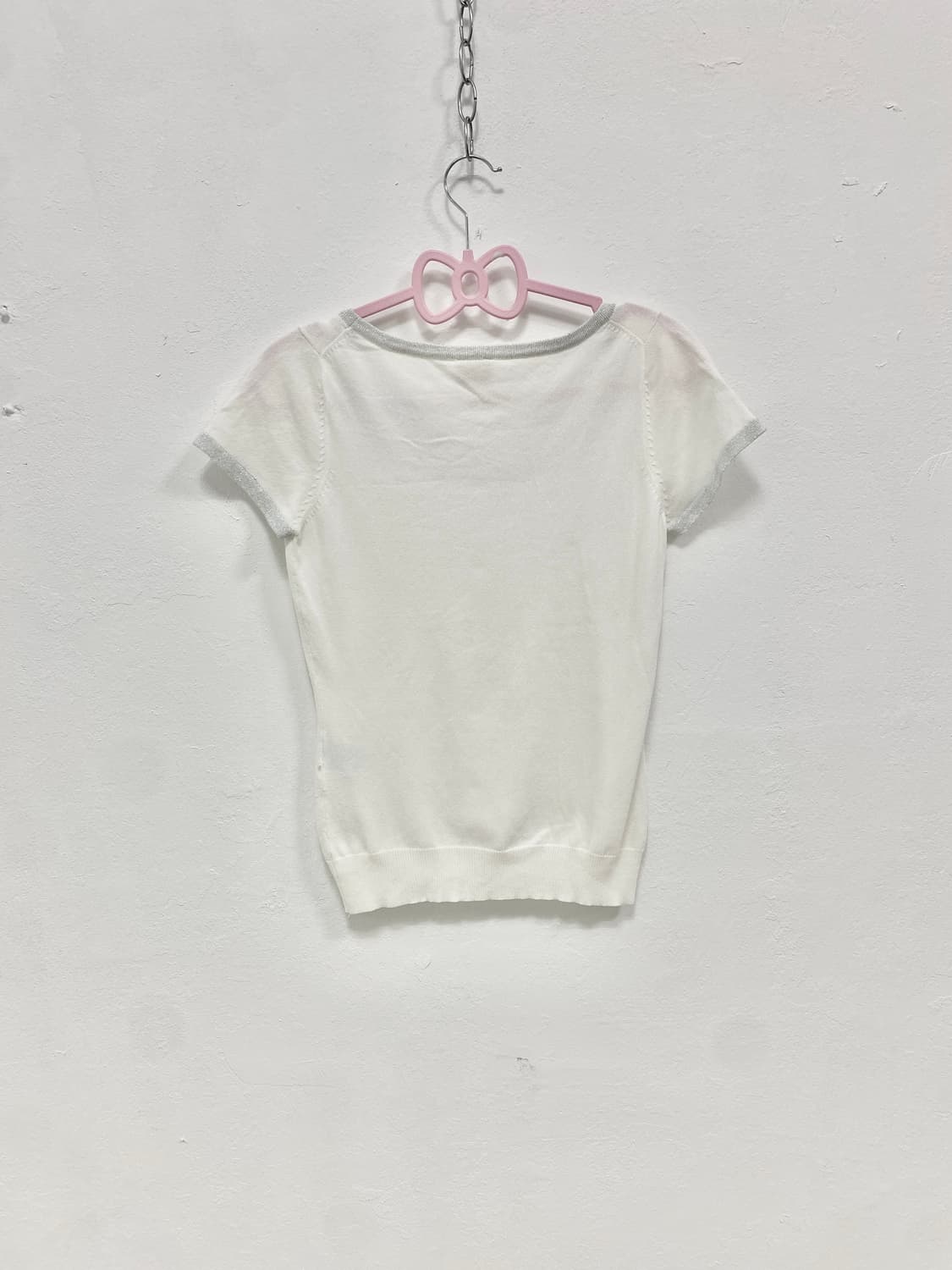 [PIN CURL] 세트 ! 로걀 비즈 반팔, 가디건 세트 상품이미지4