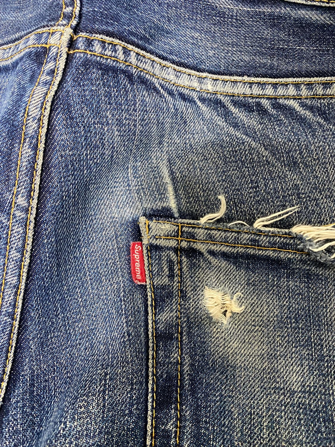 올드슈프림 셀비지 상품이미지5