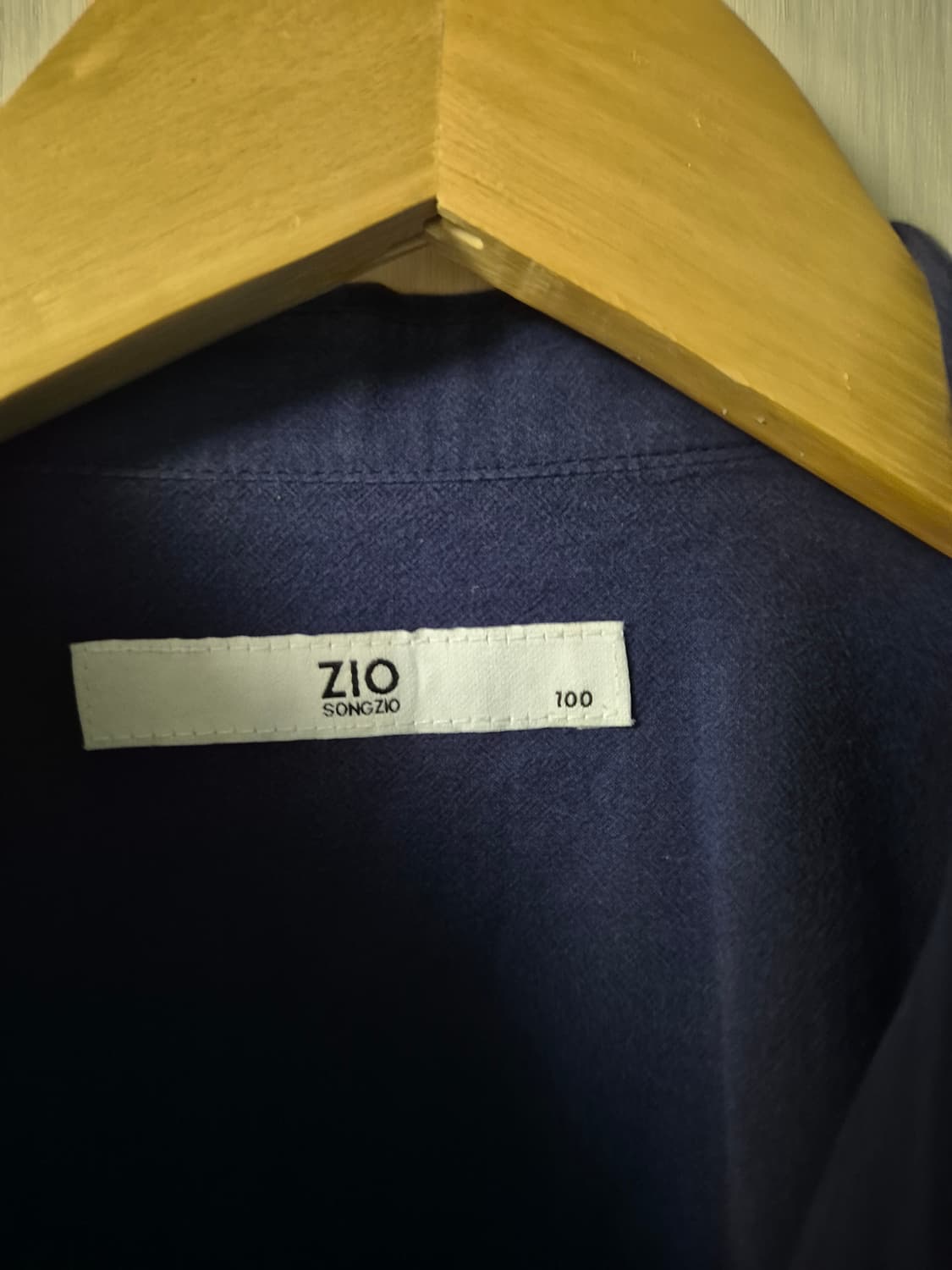 지오송지오 네이비 색상 셔츠 100 상품이미지3