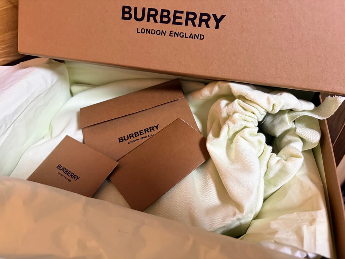 버버리 체크 패턴 플랫 슈즈 36 여성 단화 로퍼 230 상품이미지7