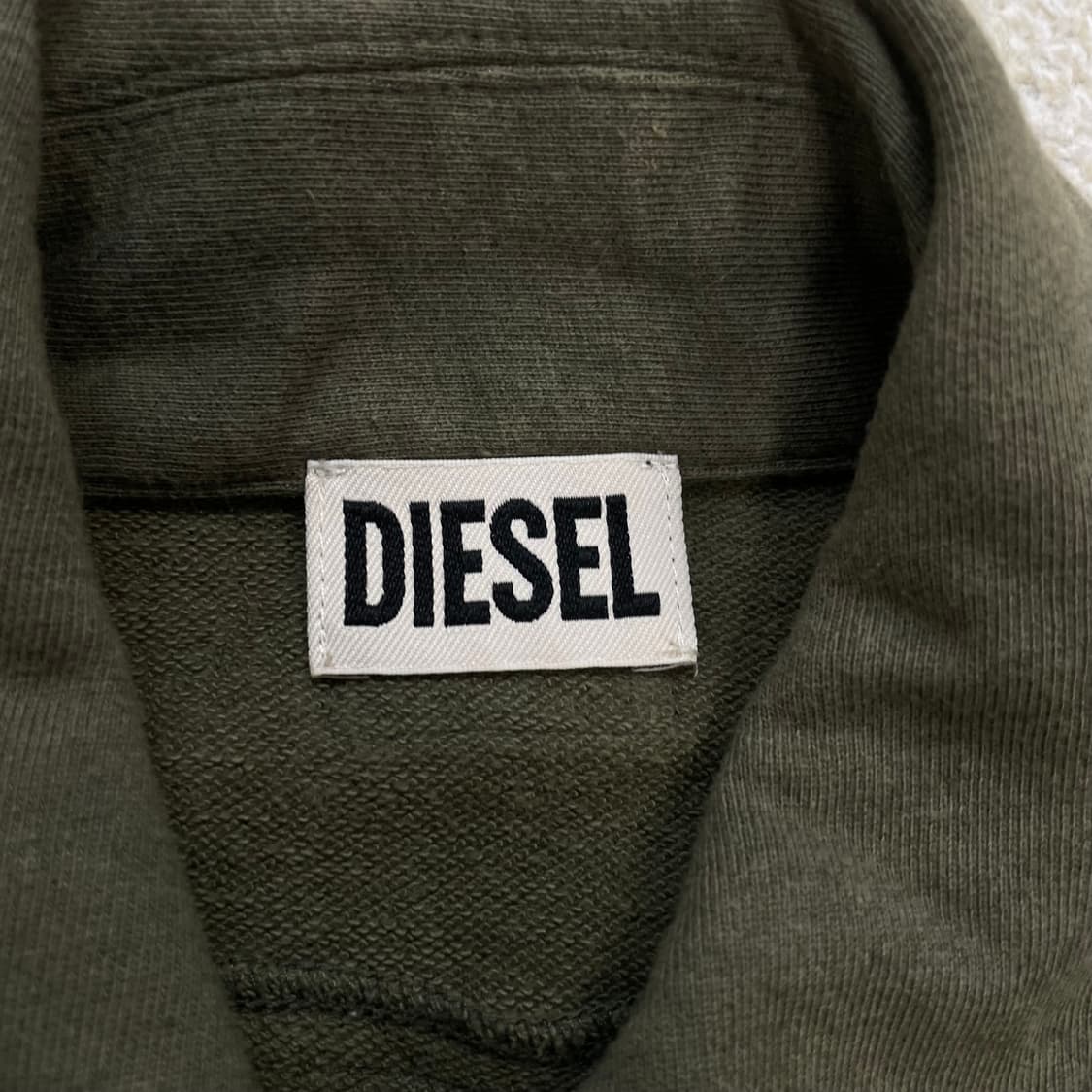 디젤 크롭 밀리터리 자켓 카키 상품이미지6