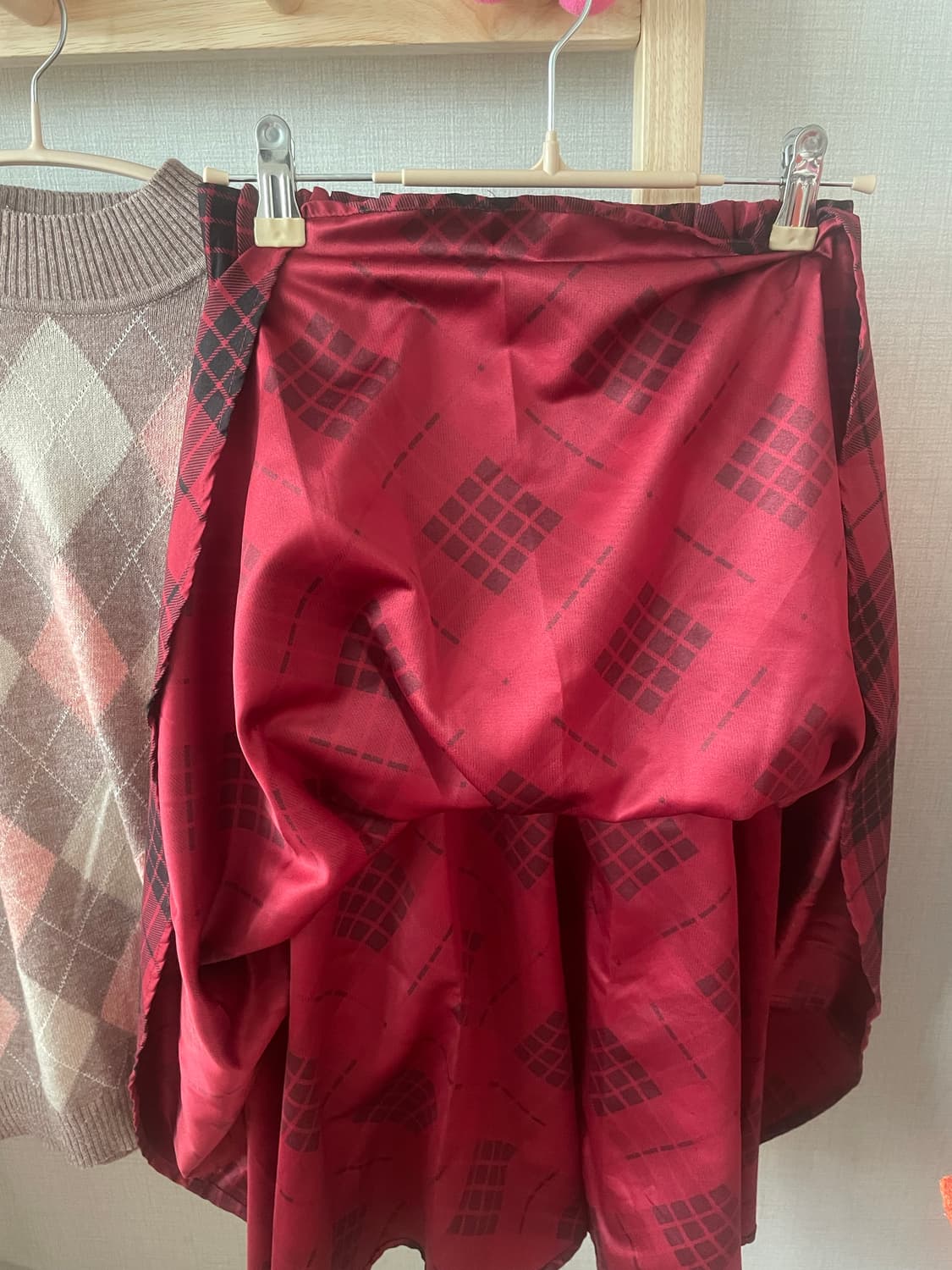 모리걸 빈티지 딸기초코 코트 set 🍓♥️🤎 상품이미지6