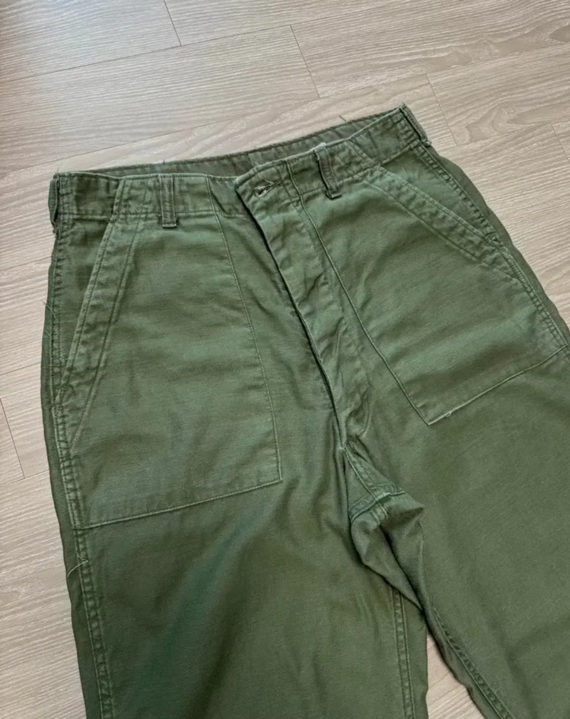 오리지널 미군 퍼티그 팬츠 폴로 rrl 상품이미지2