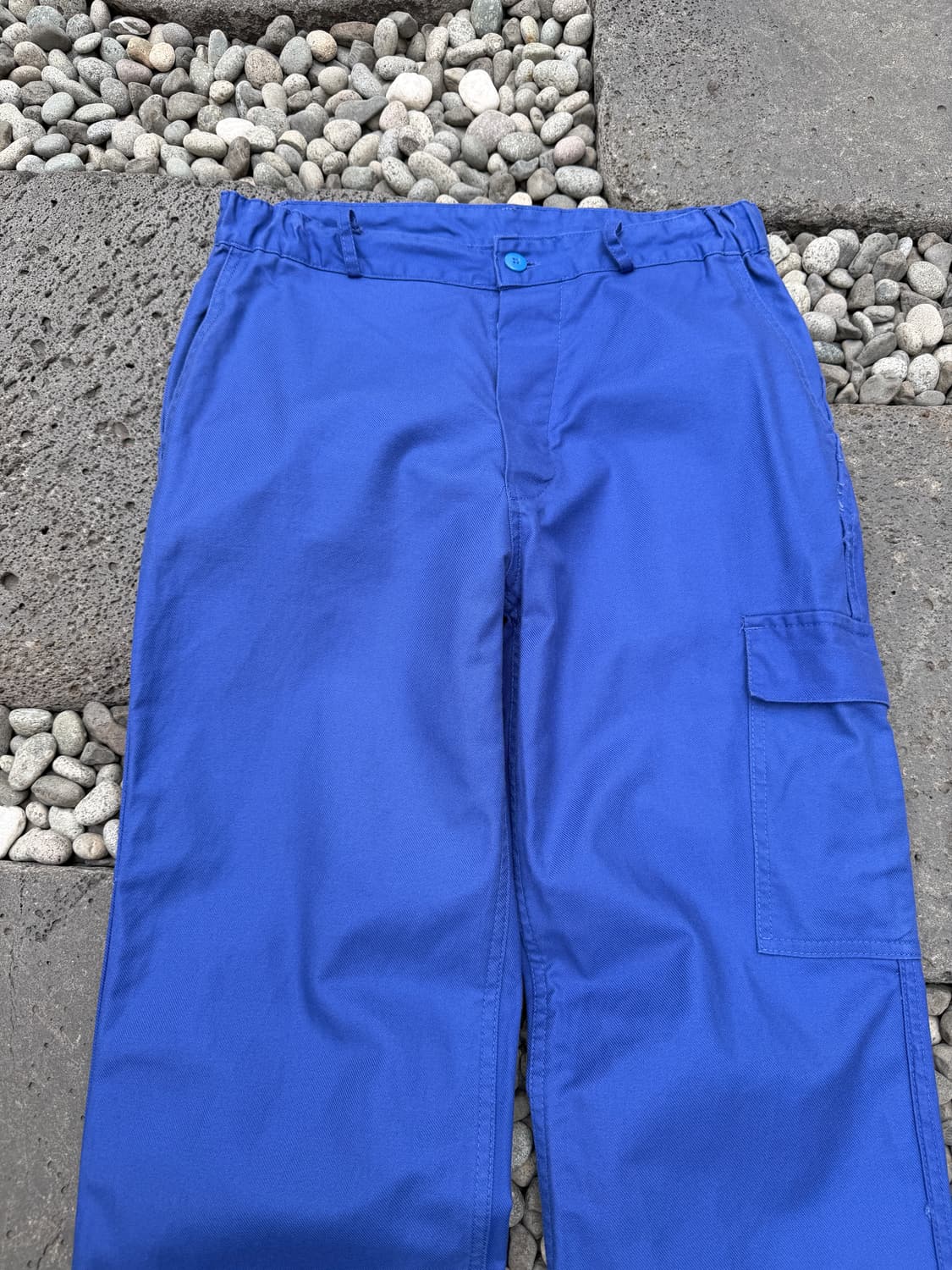 EURO UTILITY WASHED BLUE 빈티지 프렌치워크팬츠 상품이미지3