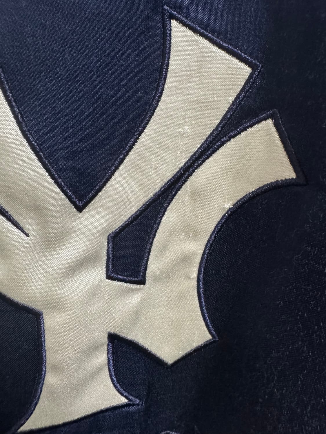 폴로 x mlb 새틴 바시티자켓 m 상품이미지4