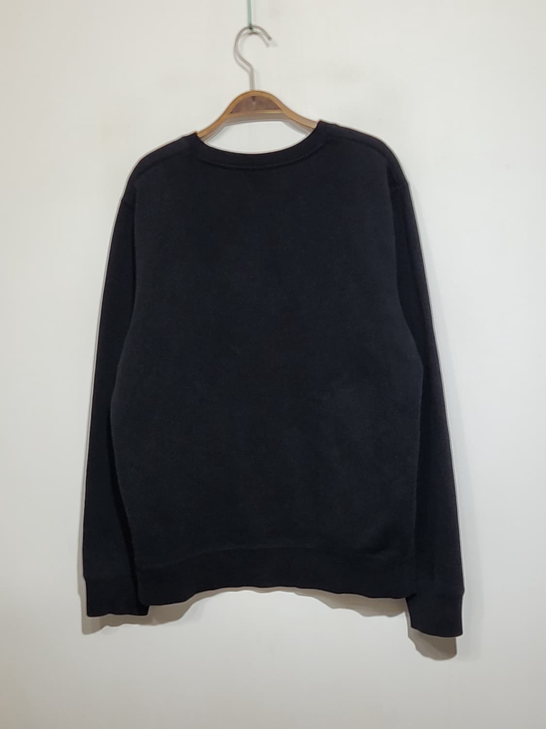 (L) 칼하트 빅로고 맨투맨 블랙 기모 스웨트 티셔츠  상품이미지5