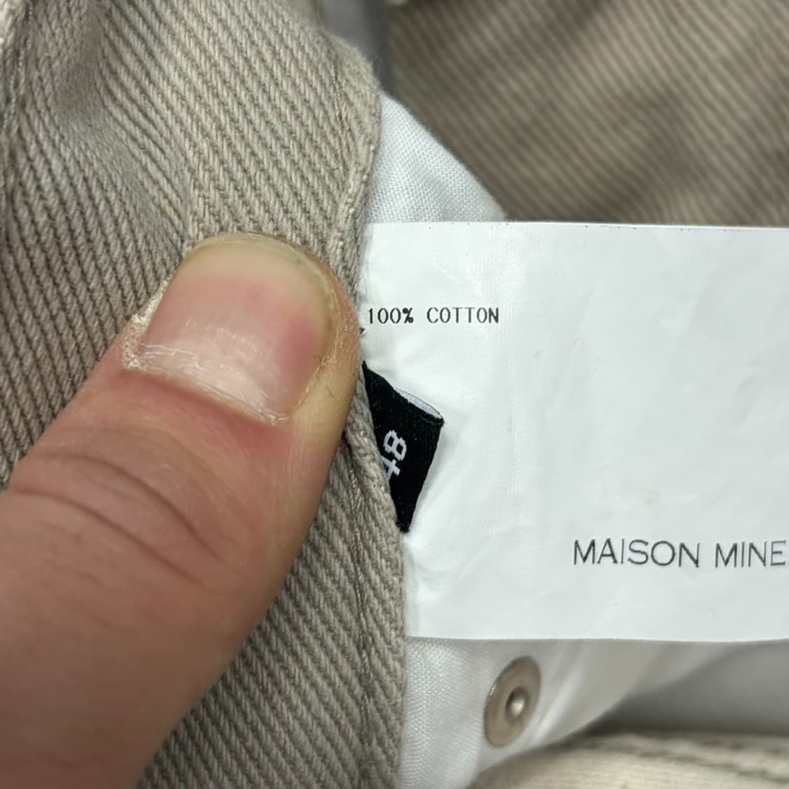 메종미네드 코튼팬츠 v2543 상품이미지8