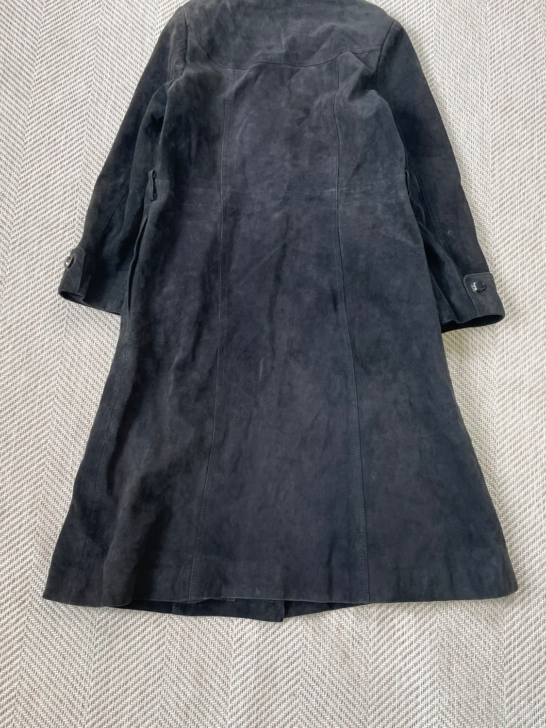 JHAJHA 테일러드 스웨이드 롱코트 J03307 상품이미지8