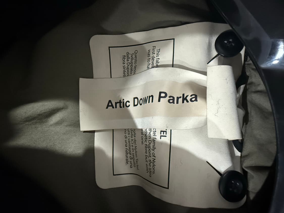 텐씨 아틱 다운파카 블랙 46 상품이미지3