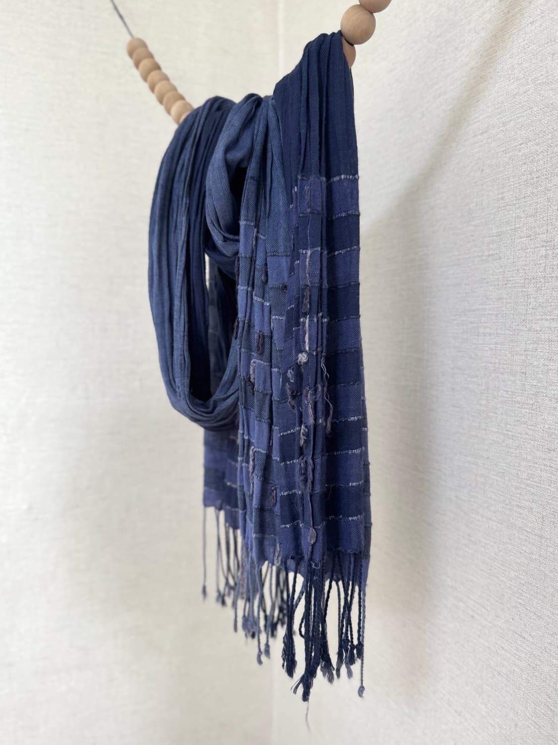 [미품] 메이드 재팬 숄 리넨 스카프 상품이미지2