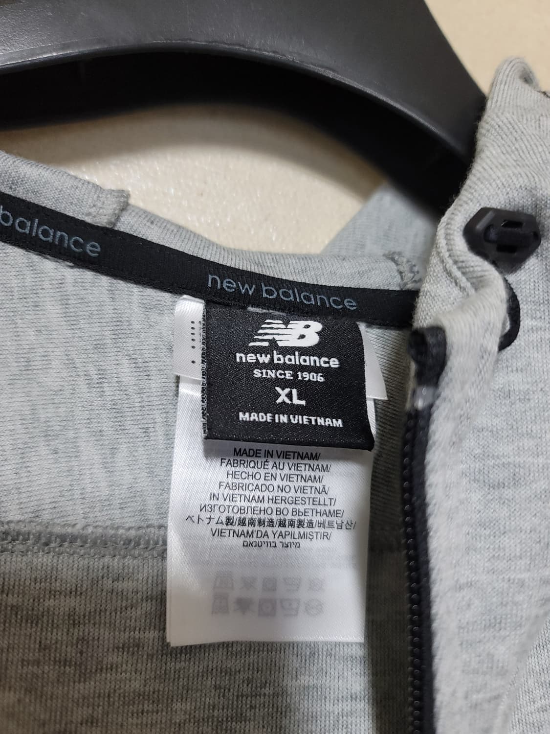 뉴발란스 이중지 후드집업 상품이미지6