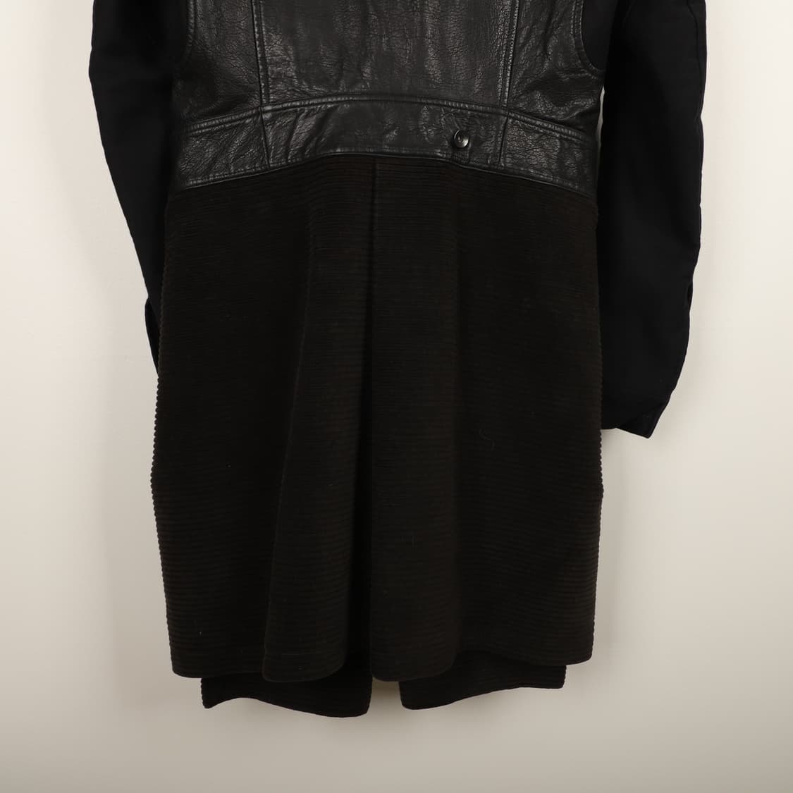 S / Rick Owens 릭오웬스 가죽 코듀로이 코트 상품이미지7